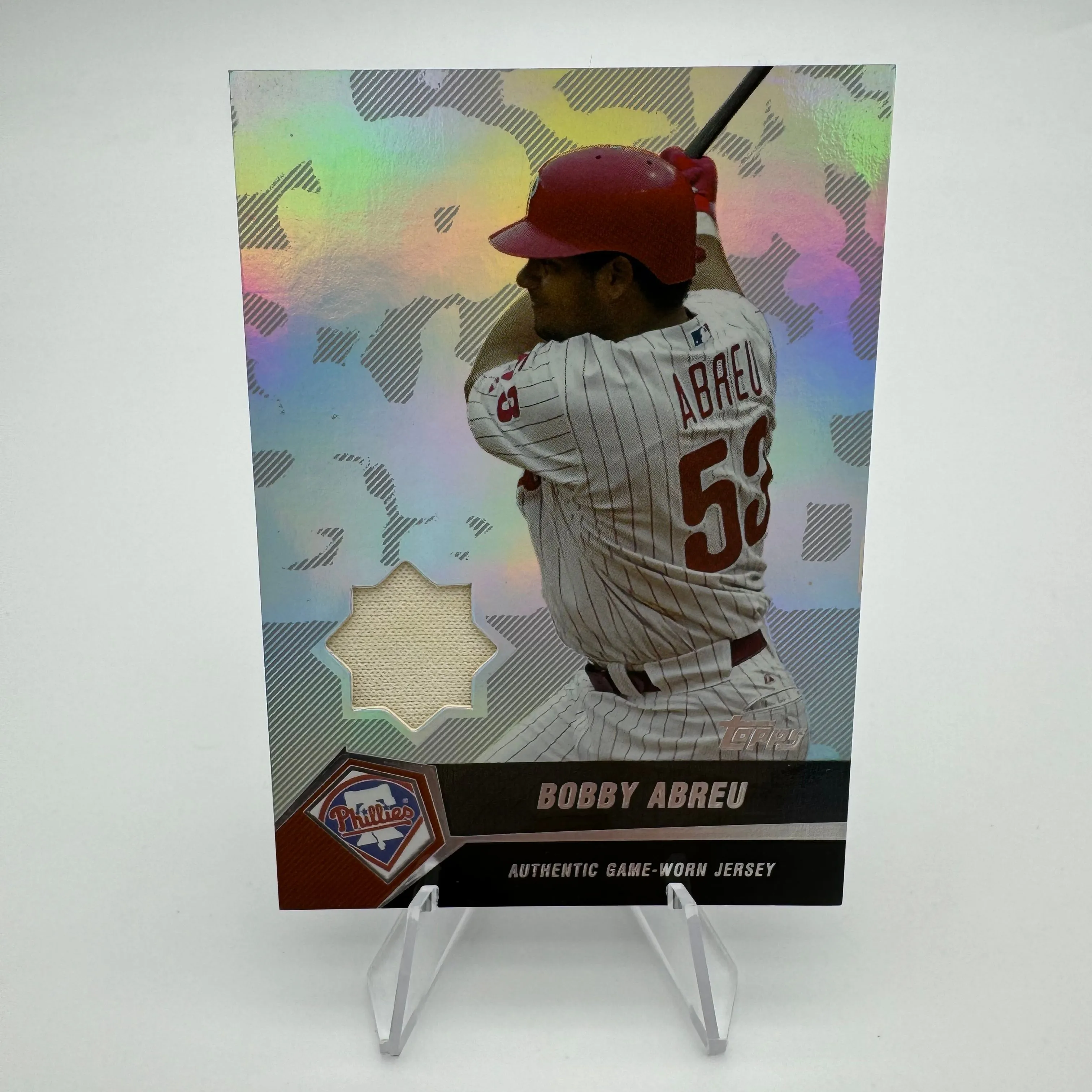 Product image for Bobby Abreu 2004 Topps Clubhouse Relic