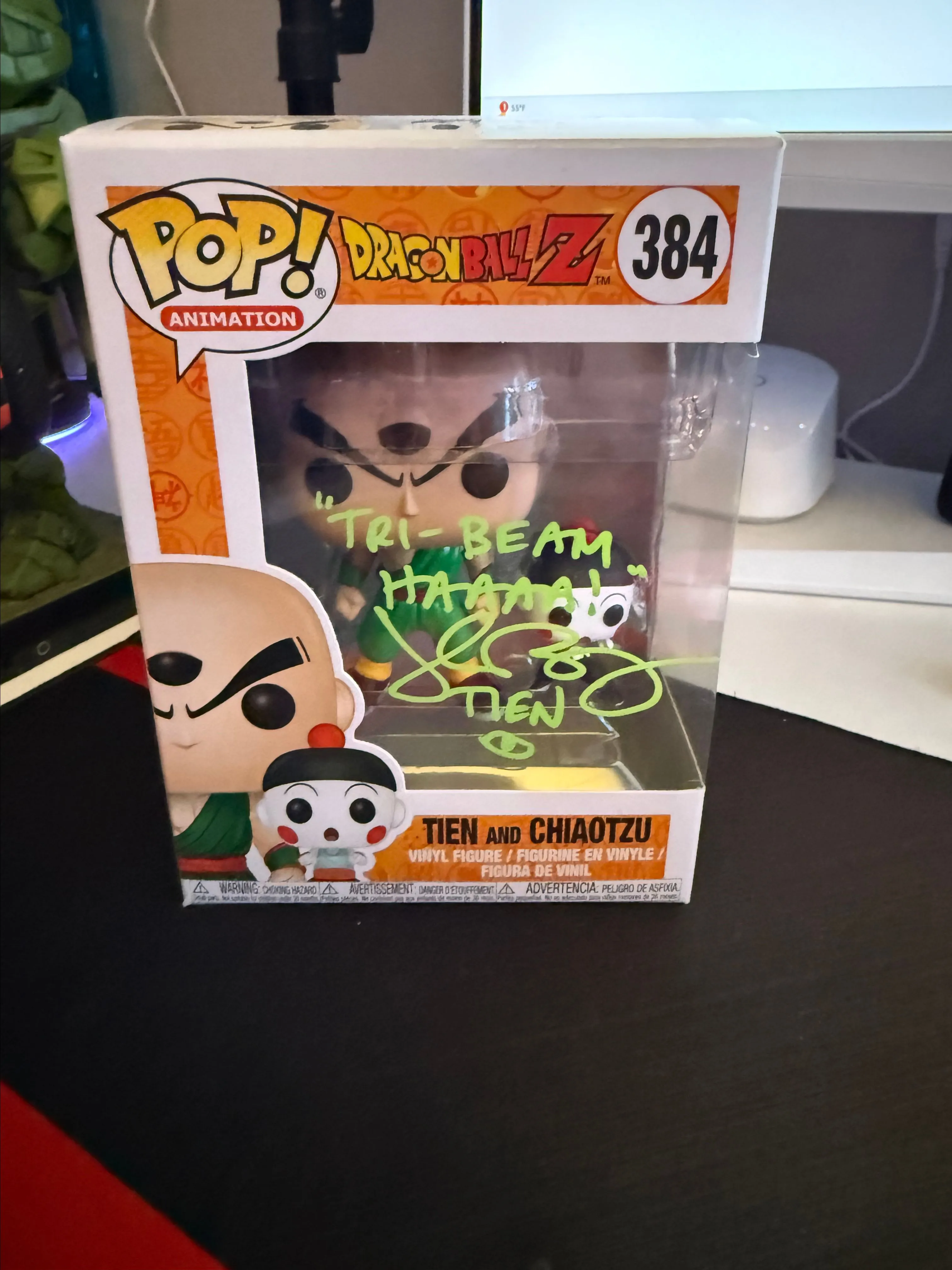 Product image for Tien and Chiaotzu signed