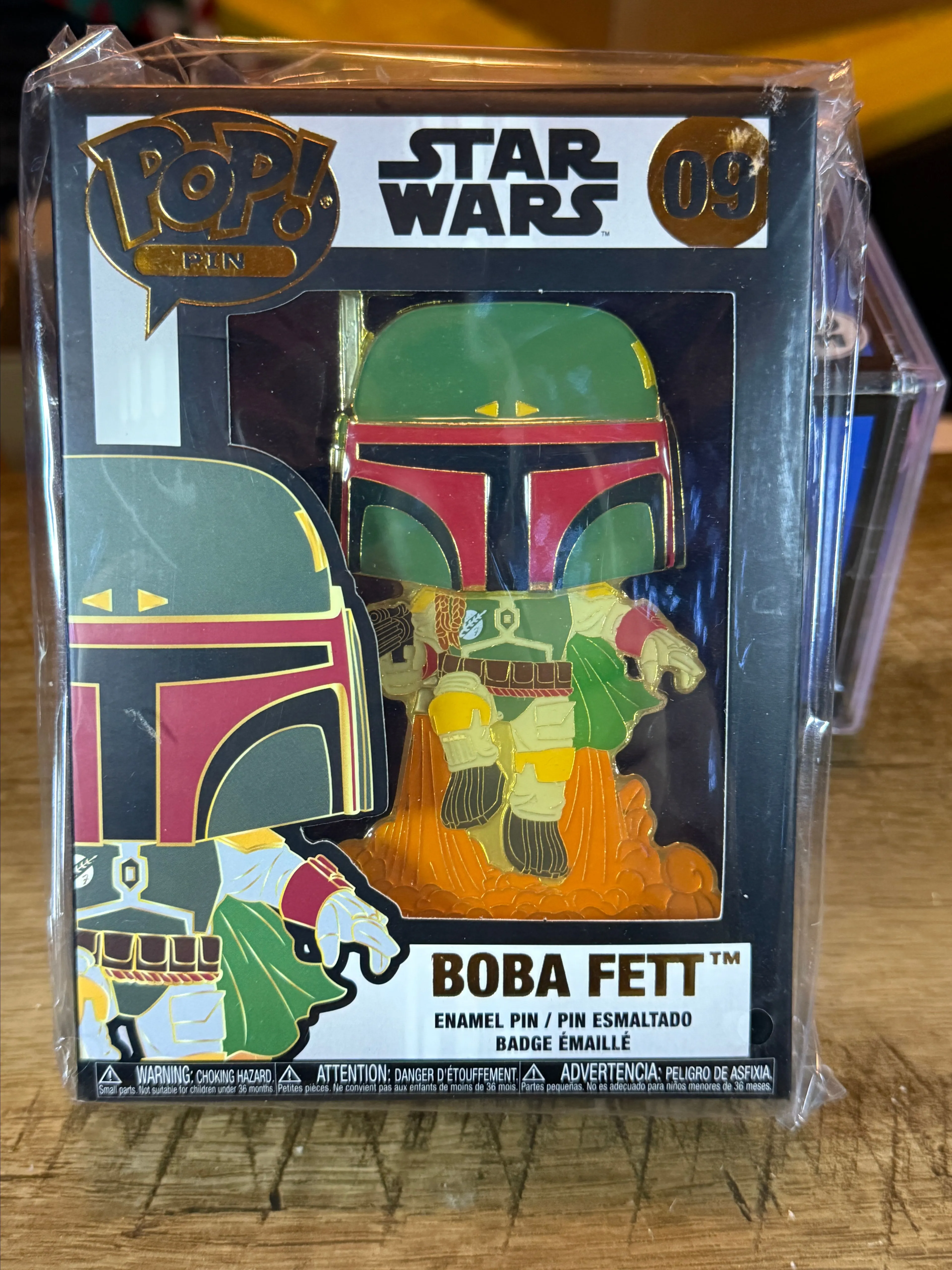 Product image for Boba Fett Funko Pop Pin