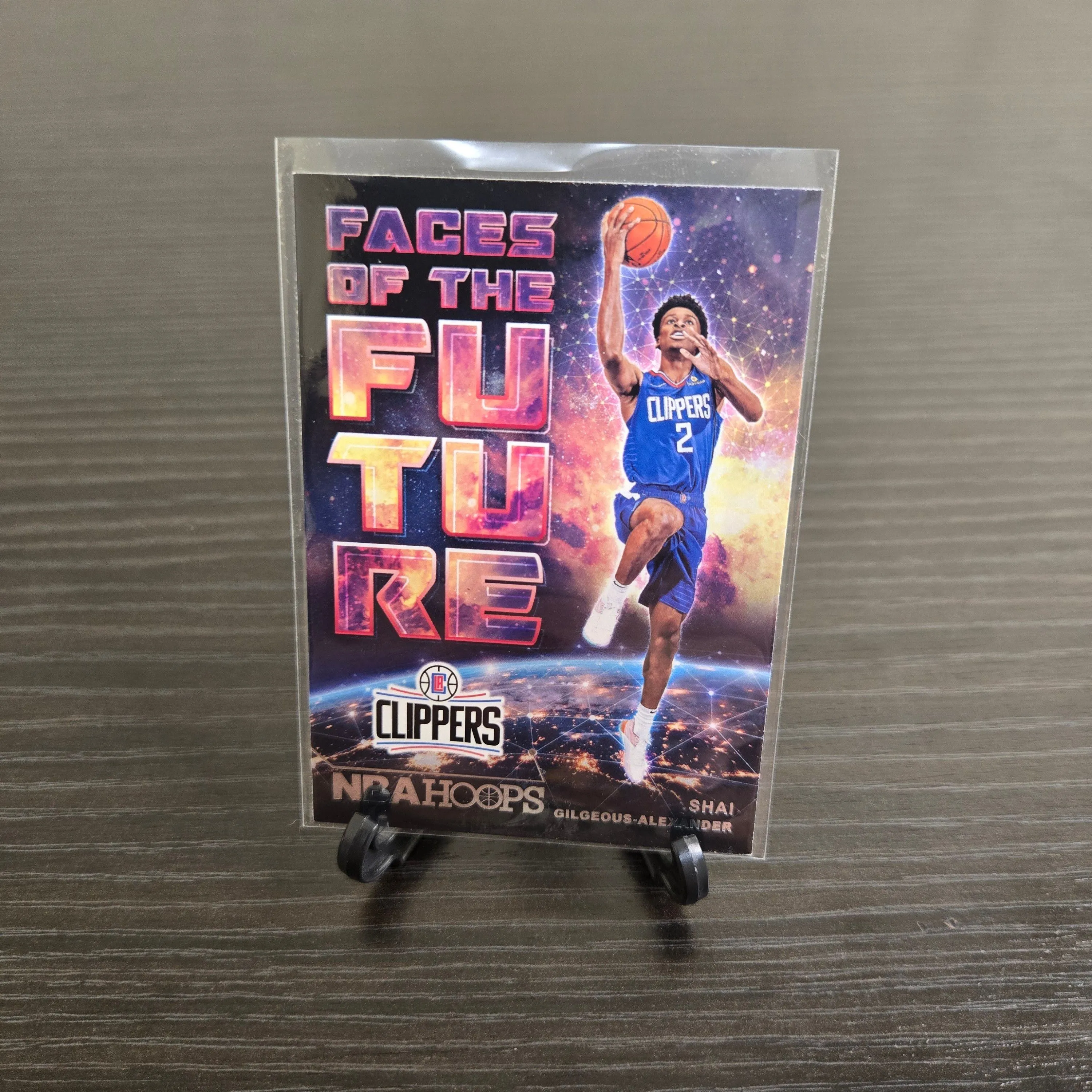 Product image for Shai Gilgeous-Alexander Rookie Clippers NBA basketball card