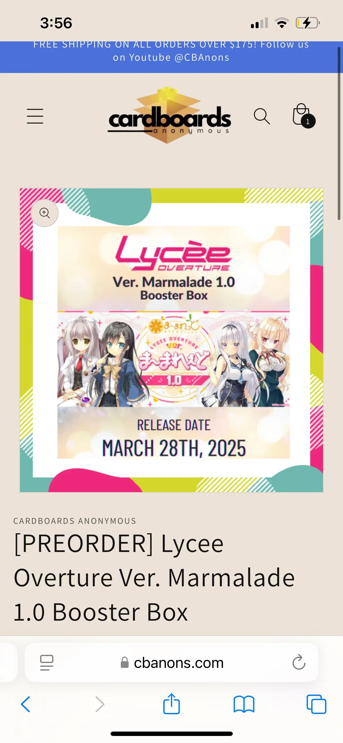 Lycee marmalade booster box  Whatnot: Shop, Sell, Connect