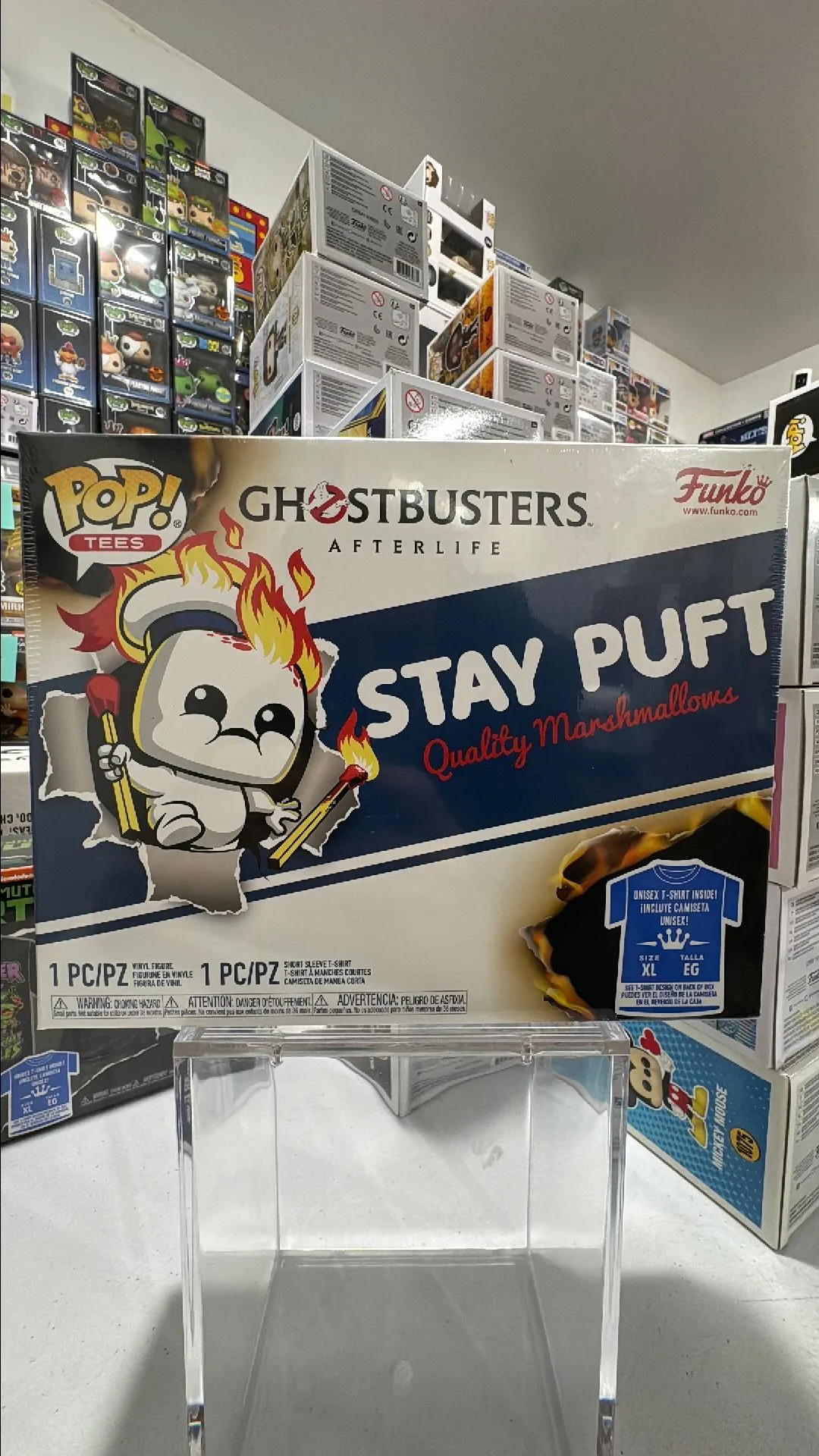 Product image for Mini Puft Pop! (Glow) and Tee Box Set