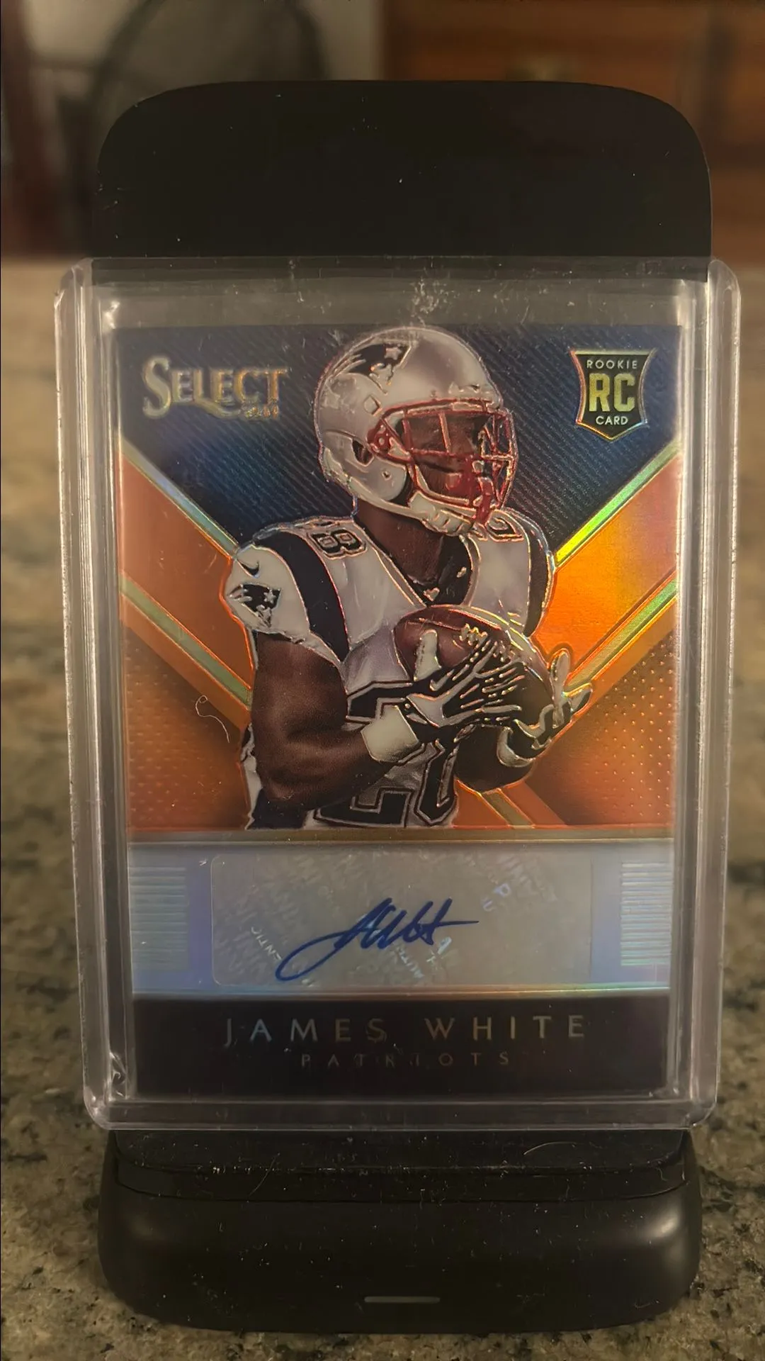 Product image for James White Rookie Auto /35