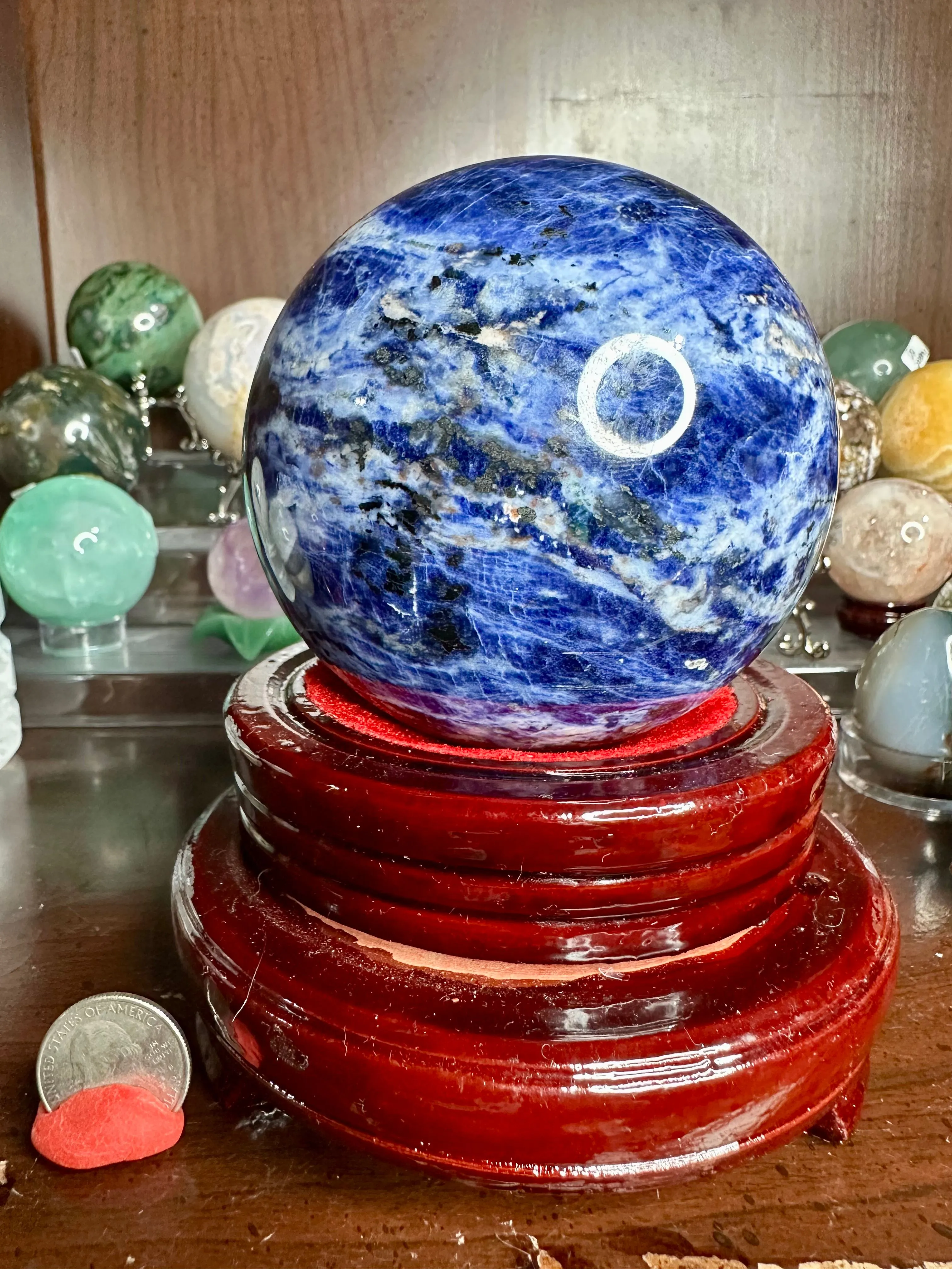 Product image for XL Statement Sodalite Sphere