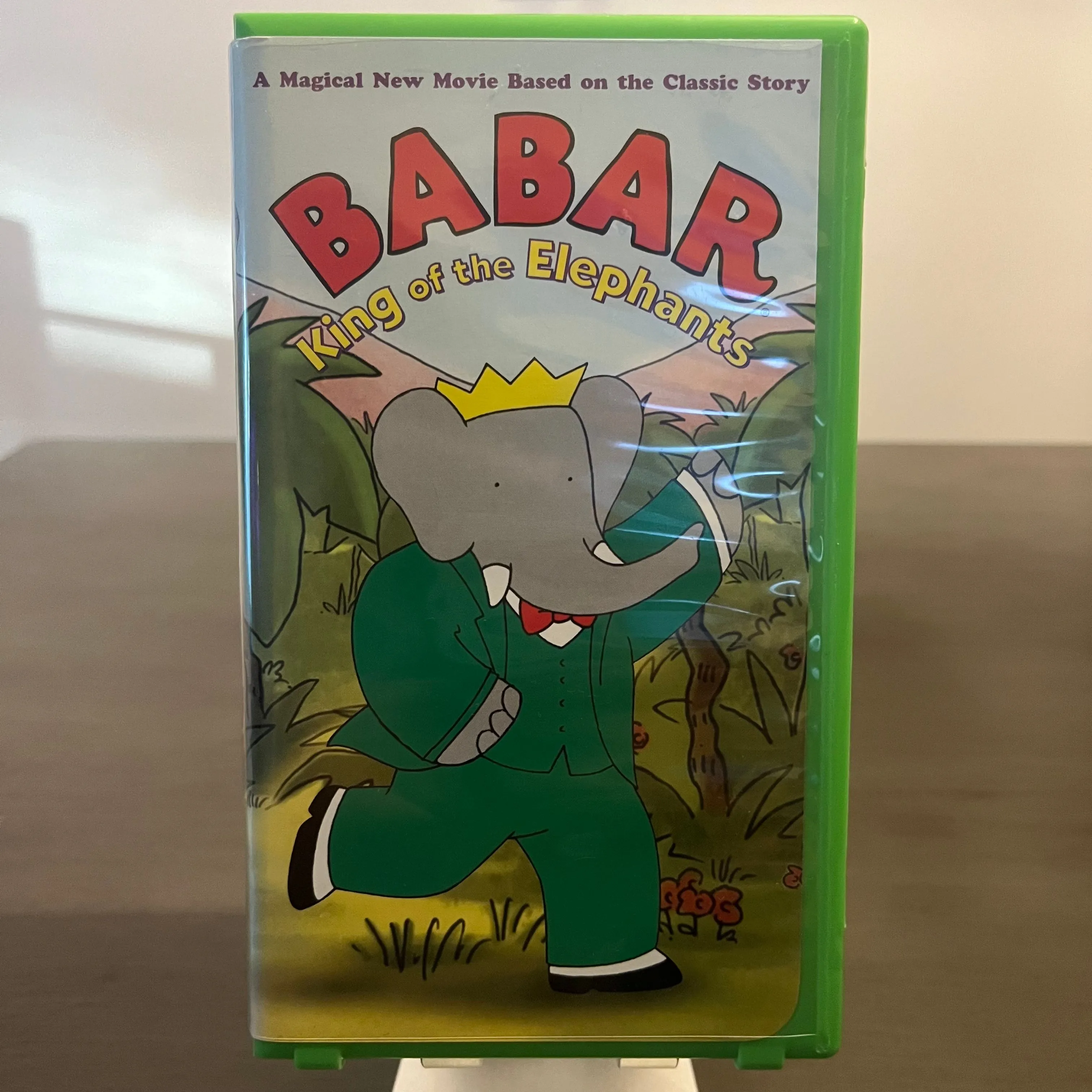 Product image for HBO kids Babar King of the Elephants VHS