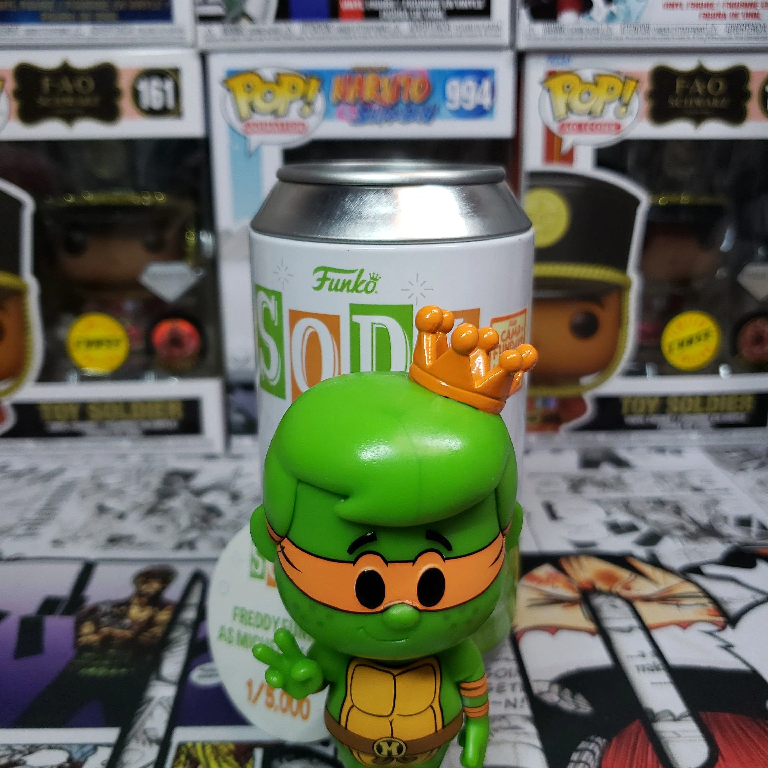 Product image for Freddy Funko as Michelangelo 5,000pc