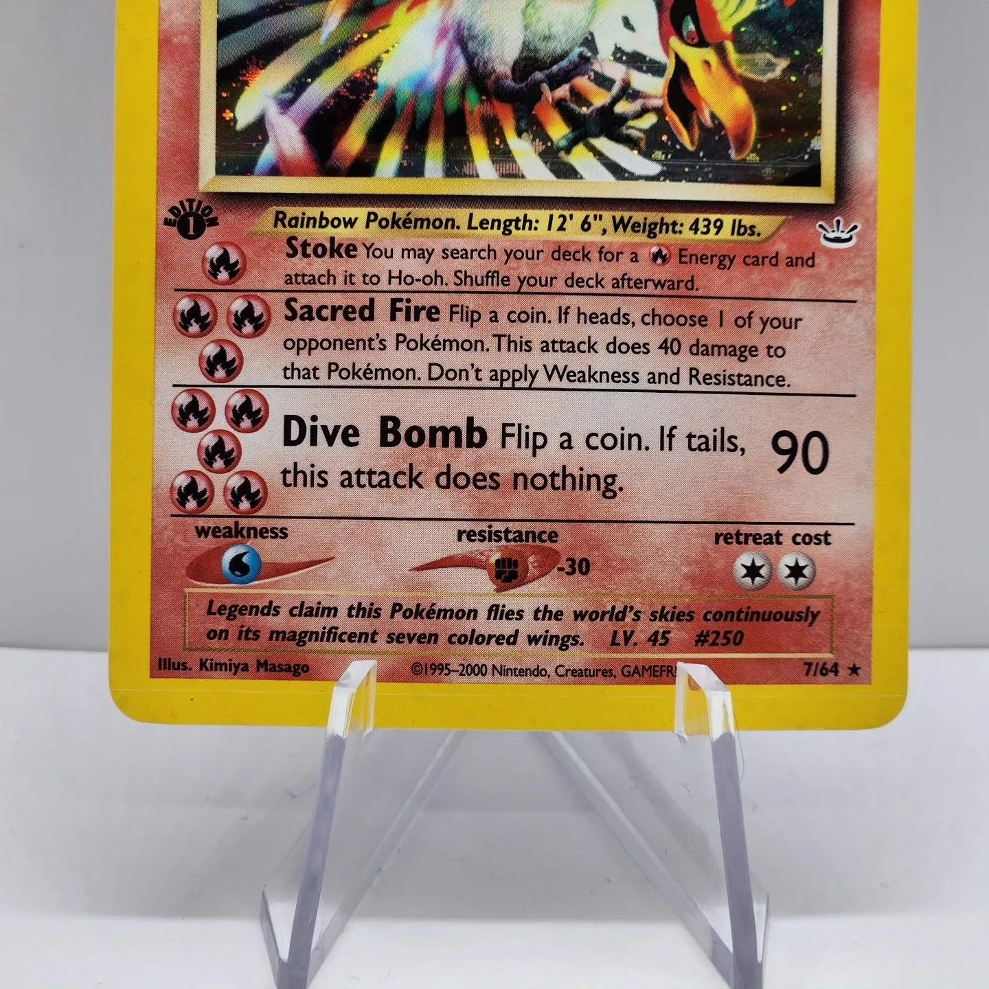 ho oh pokemon card rainbow Ho-oh (7) main image 1