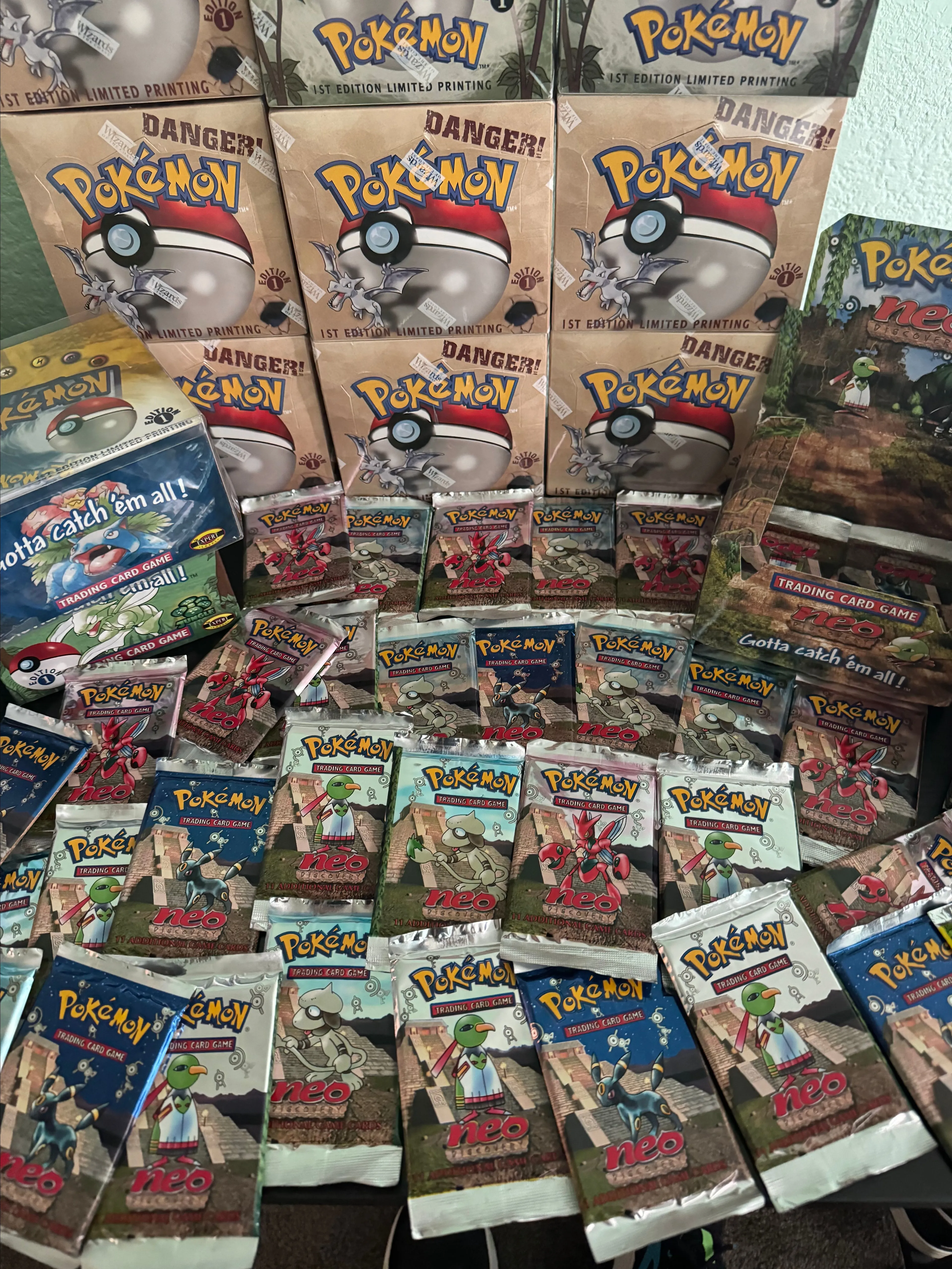 Pokemon 1st Edition Booster Packs(Proxy)  Whatnot: Shop, Sell, Connect