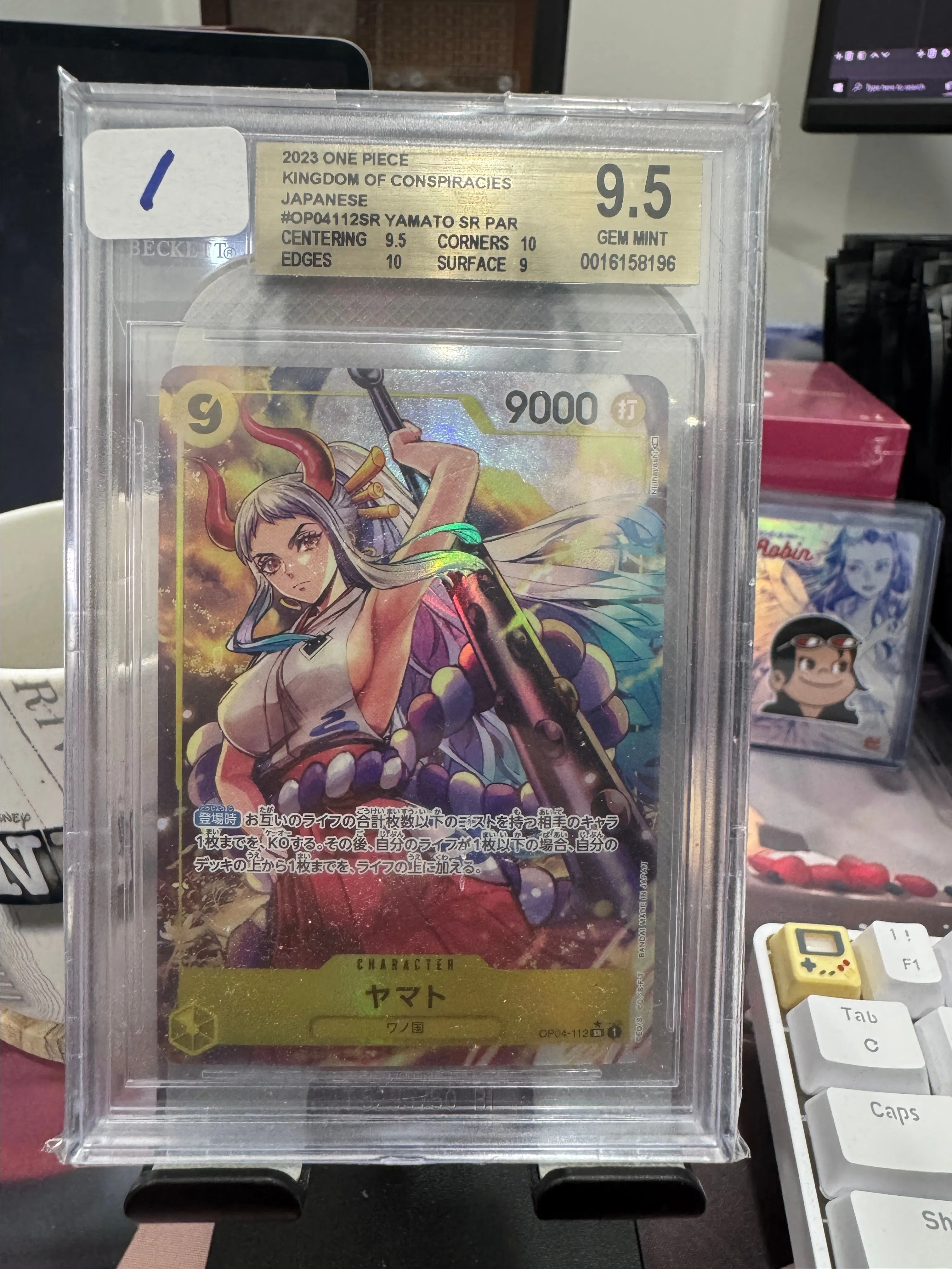 Product image for One Piece - BGS 9.5 Kingdom of Conspiracies JP- 1