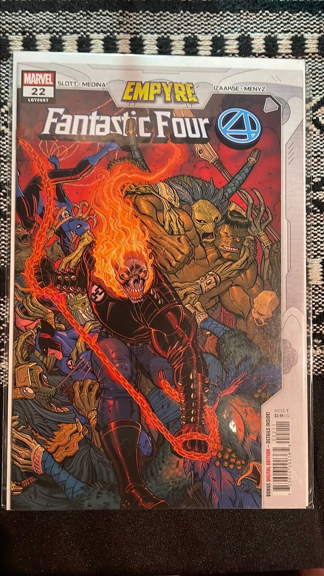 Product image for Fantastic Four, Vol. 6 issue 22A Bradshaw cover 9.8