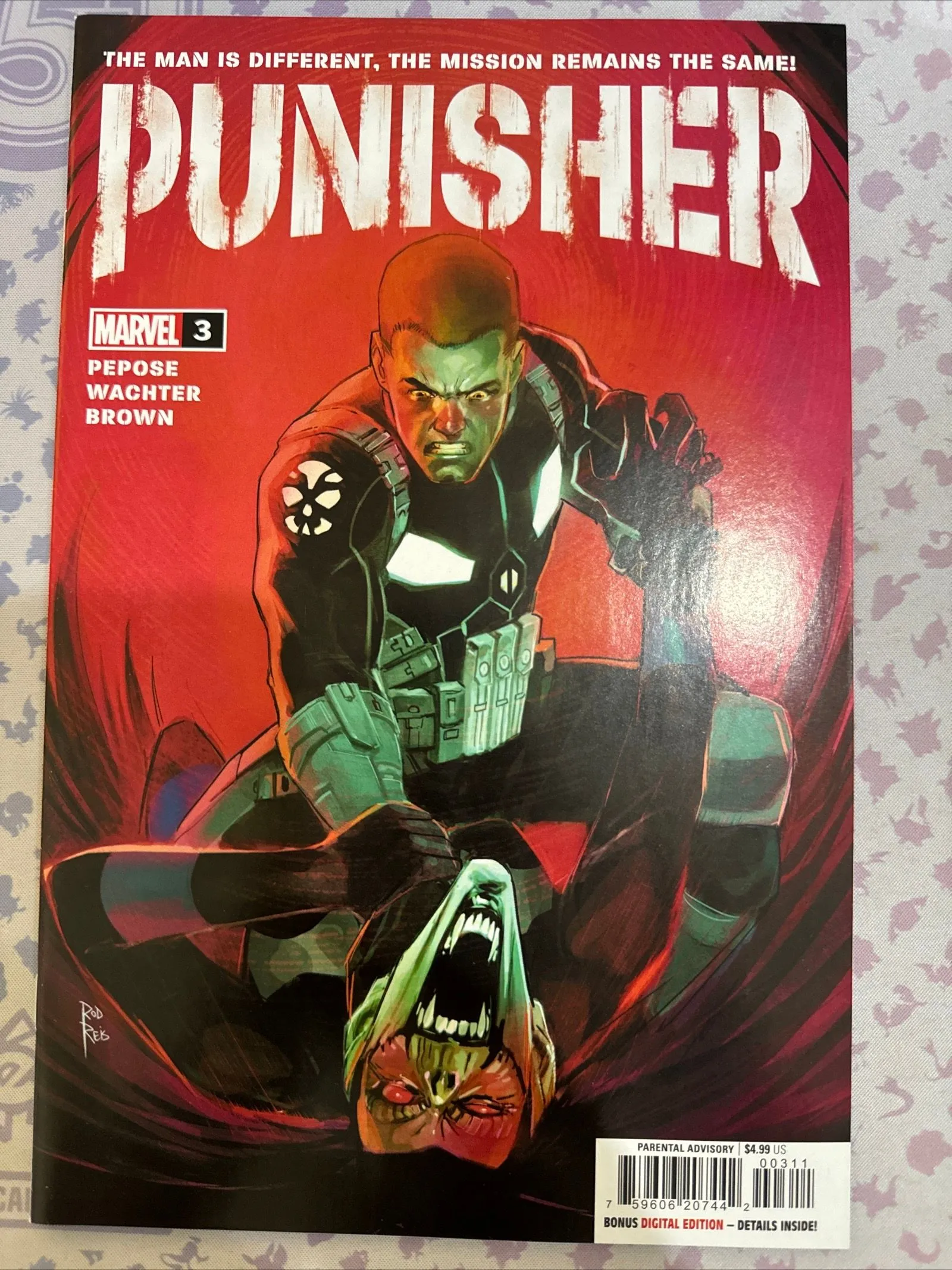 Product image for Punisher #3 2024 Marvel Comics
