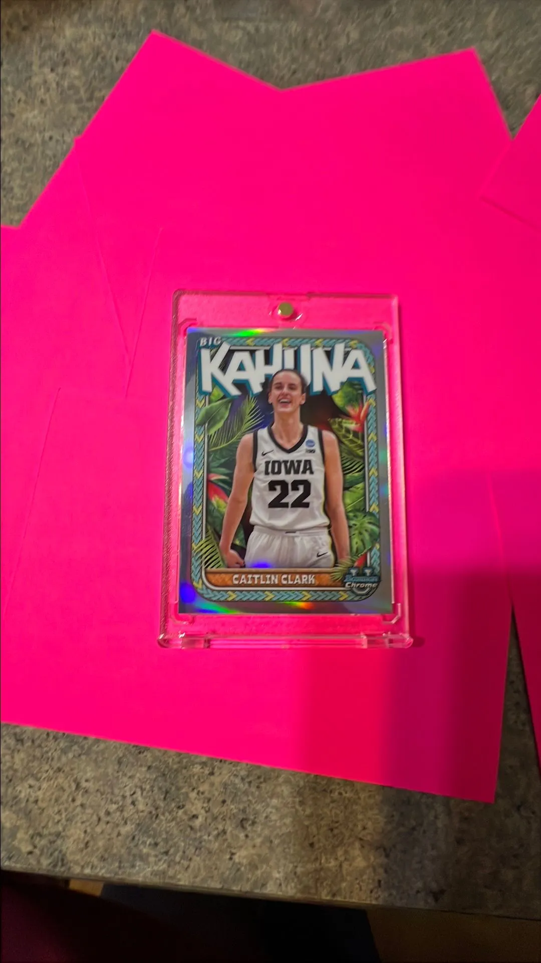 Product image for 2023 Bowman U Caitlin Clark Big Kahuna