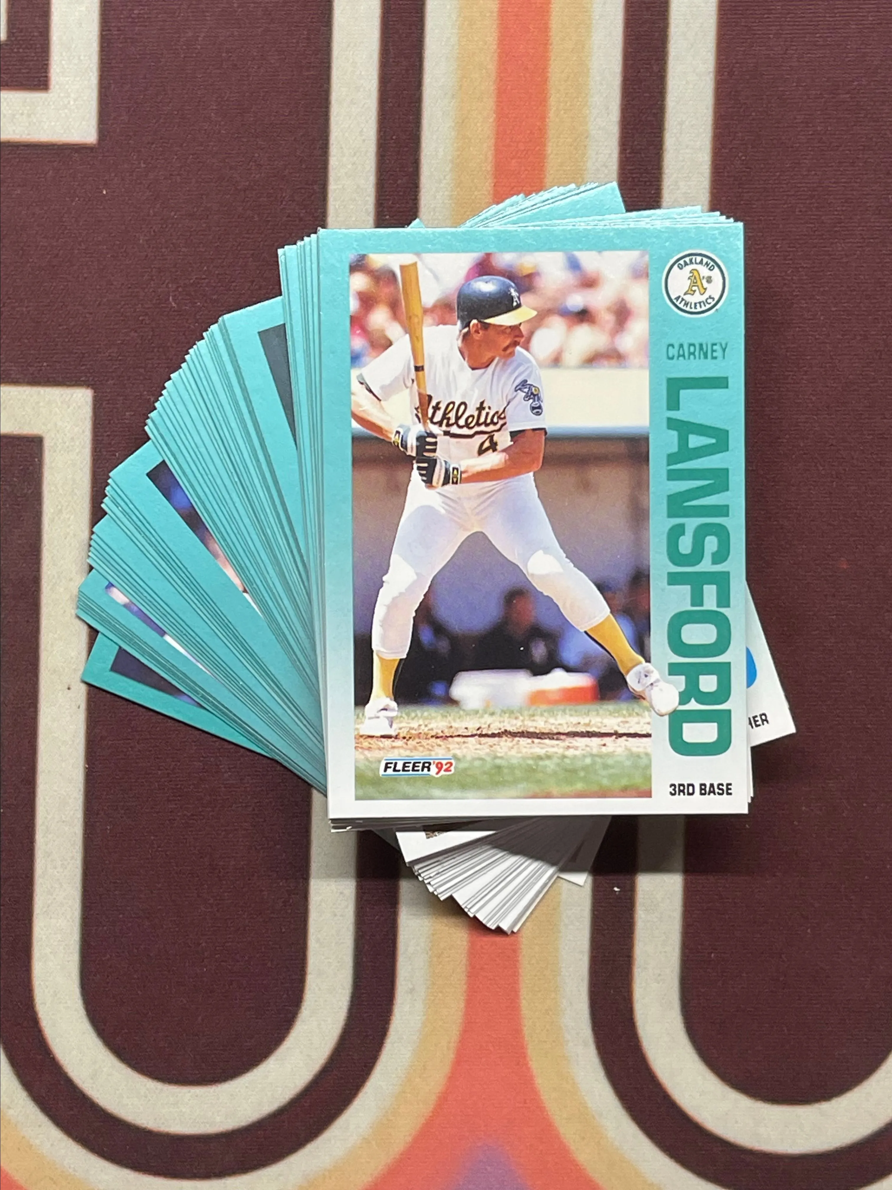 Product image for 1992 Fleer Baseball Card Lot