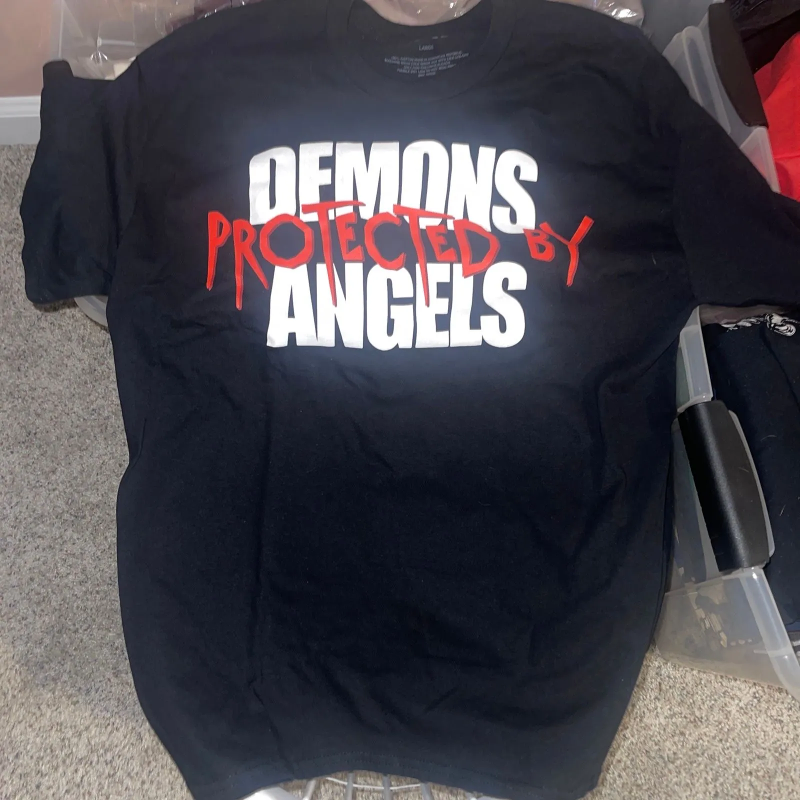 Product image for VLONE X NAV “ DEMONS PROTECTED BY ANGELS “