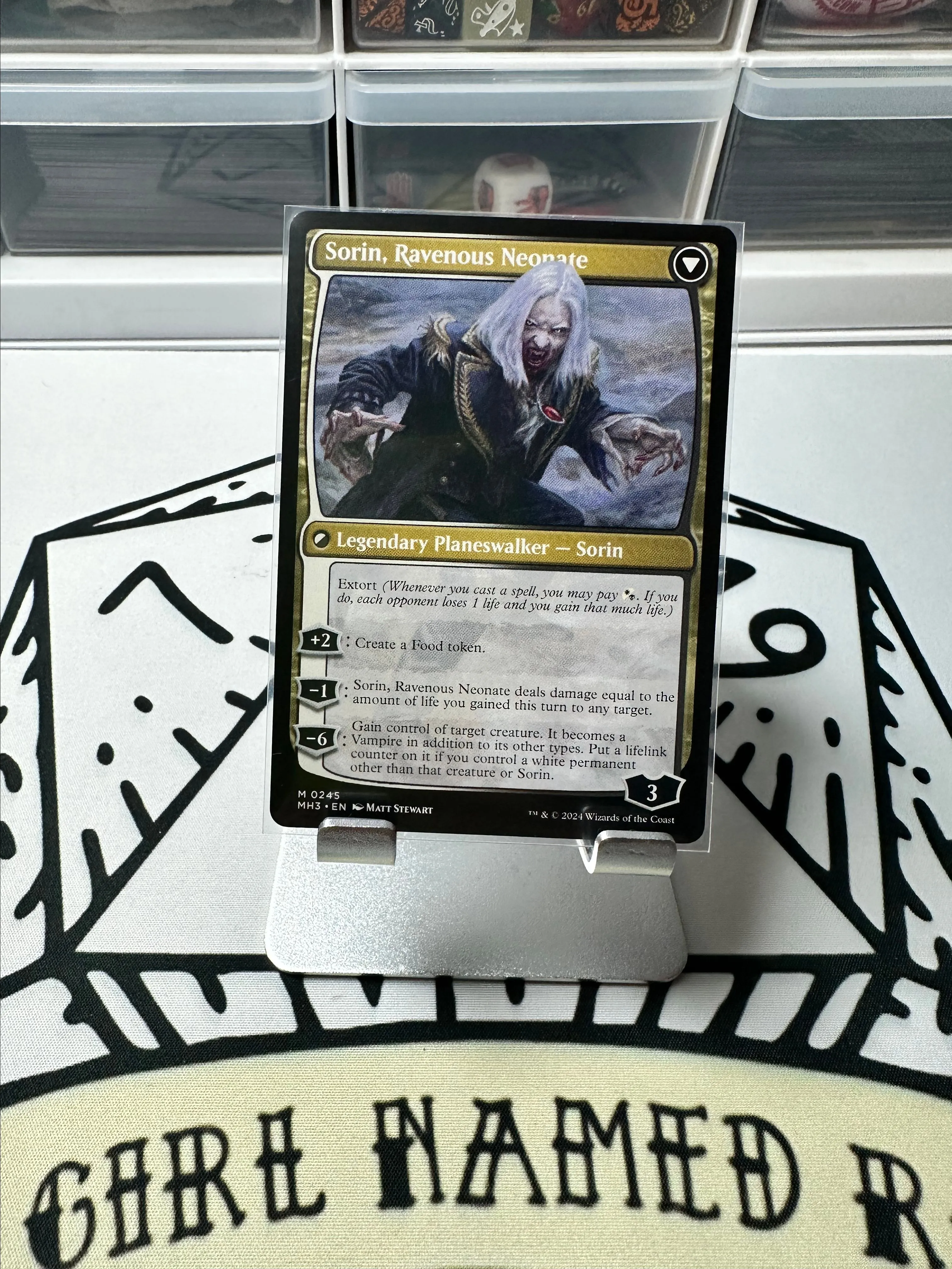 Sorin of House Markov MTG legendary creature flip planeswalker card   Whatnot: Shop, Sell, Connect