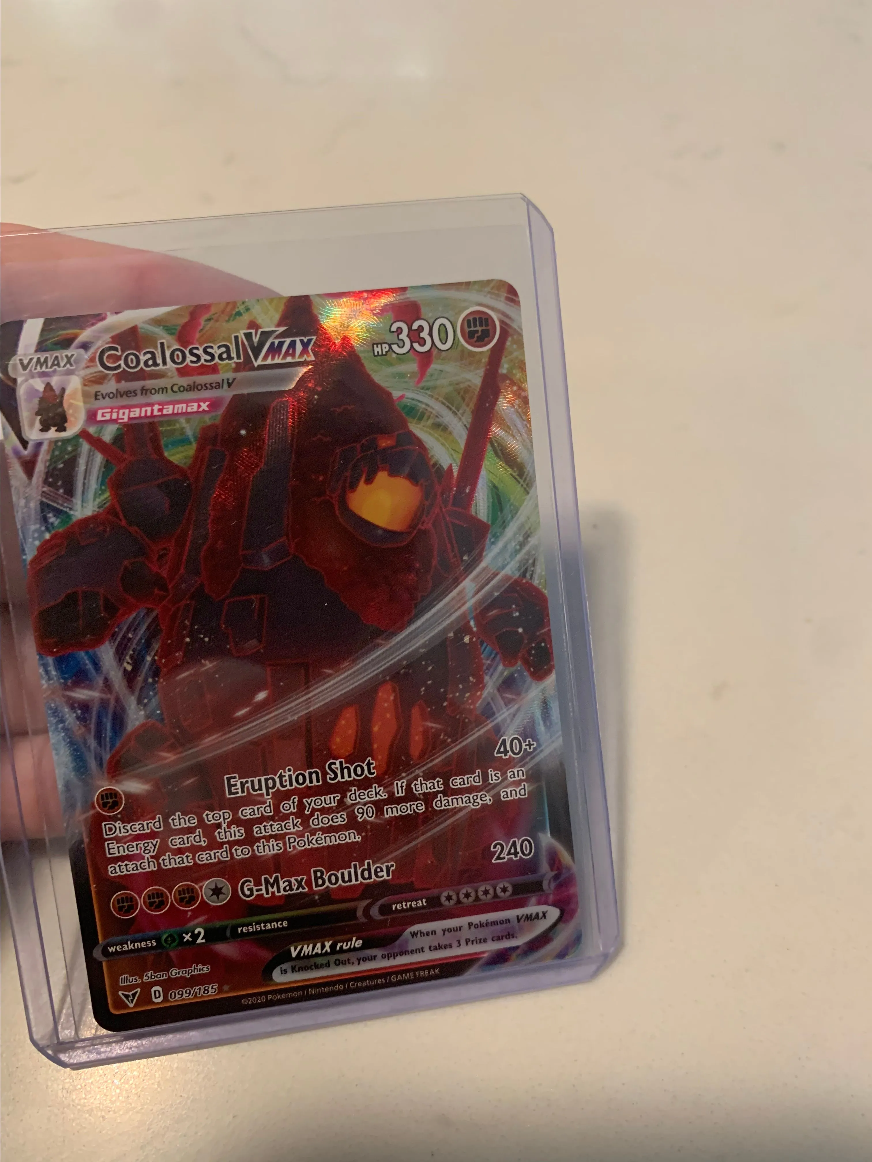 Coalossal vmax 099/185  Whatnot: Shop, Sell, Connect