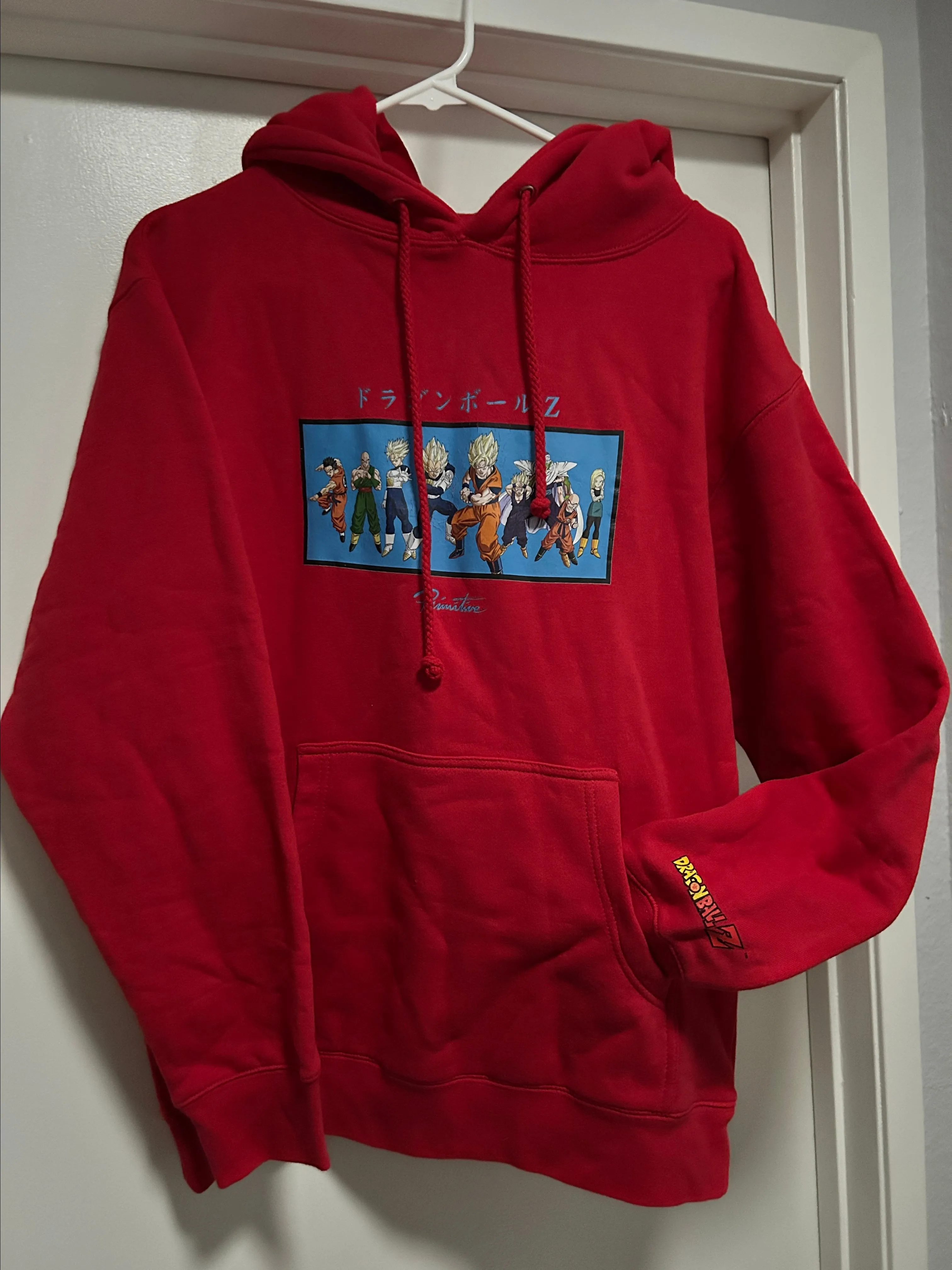 Product image for Brand New Primitive x Dragon Ball Z Hoodie. Size Small