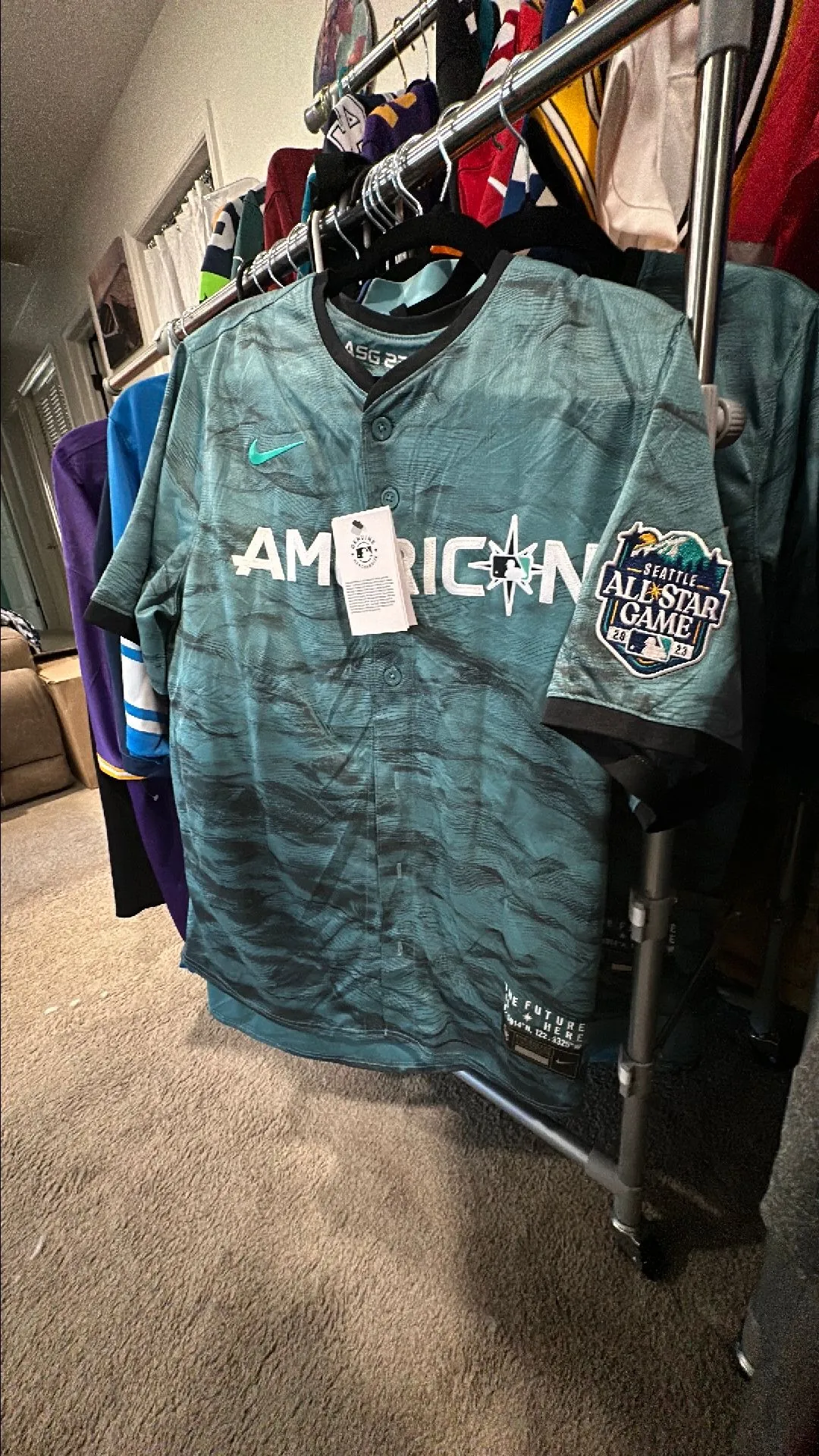 Product image for Authentic 2023 Seattle All Star Game Jersey (American)
