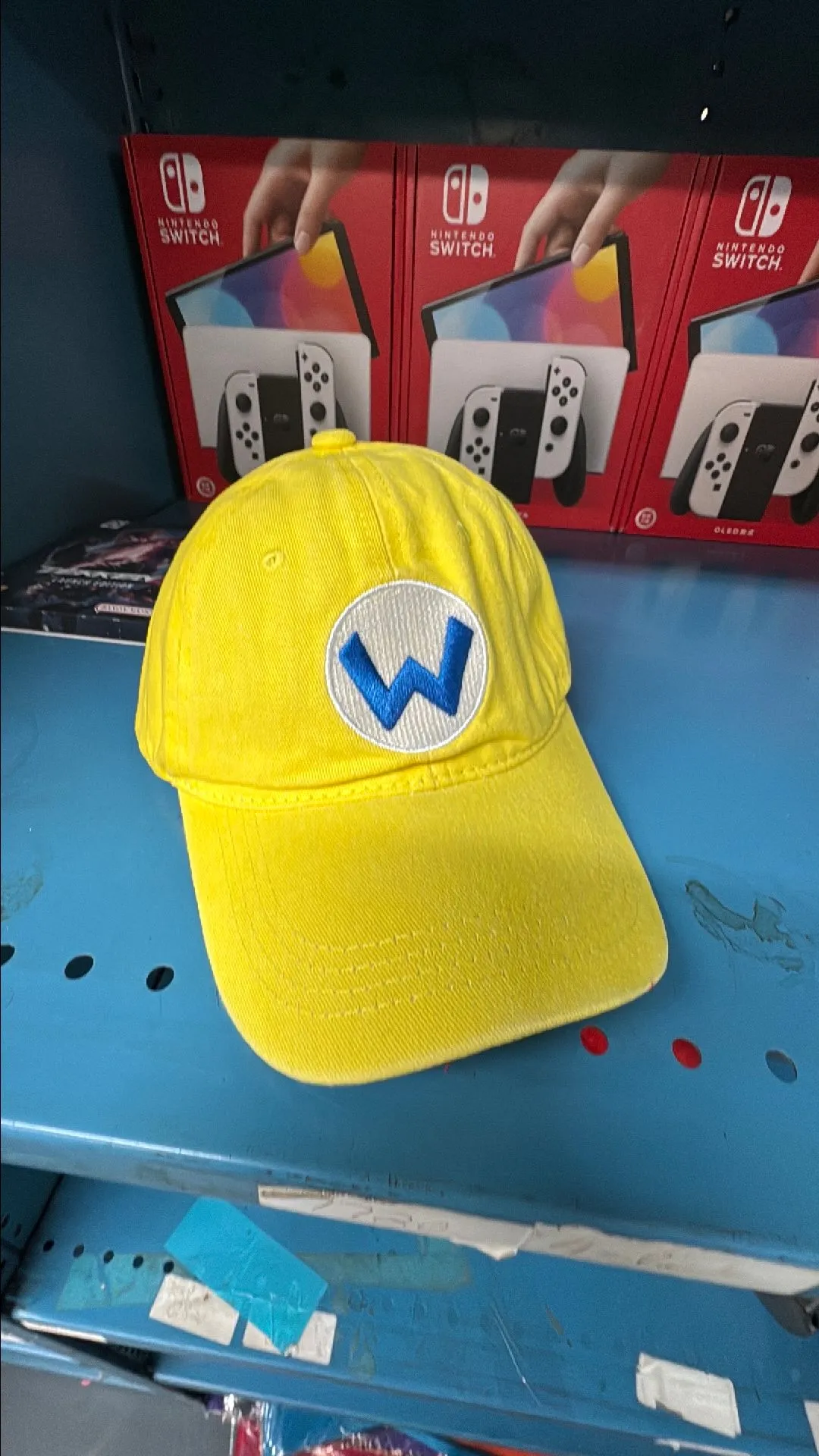 Product image for Wario Adjustable Baseball Cap
