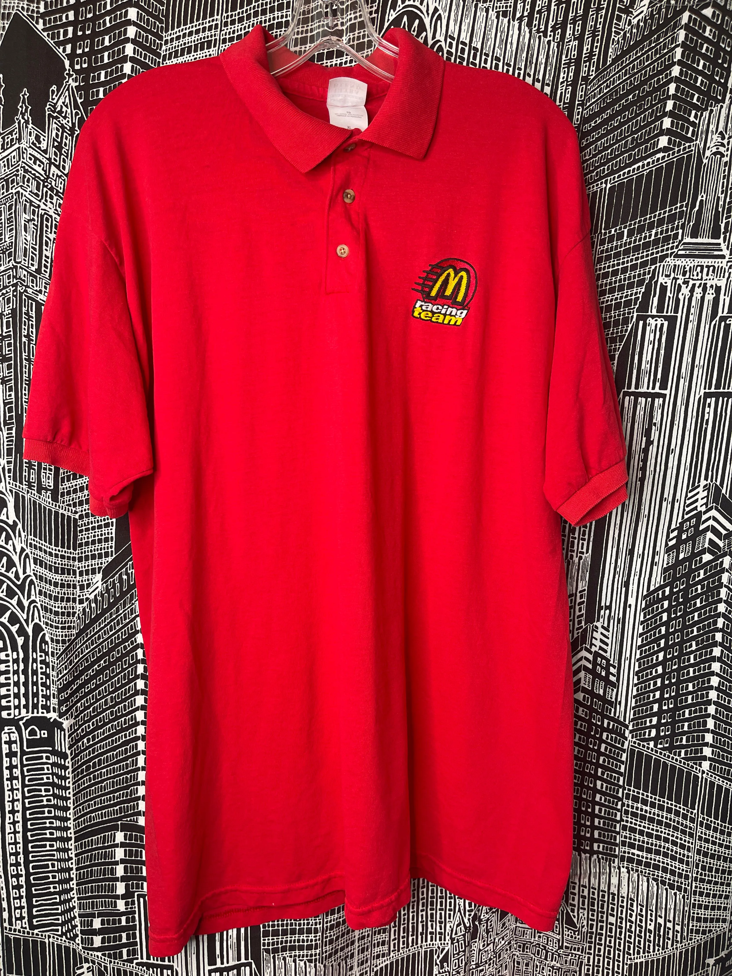 Product image for 90s McDonalds Embroidered Uniform Polo