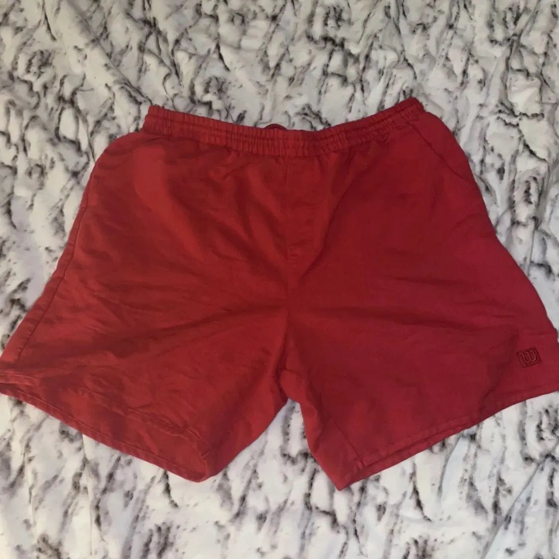 Product image for Vintage Wilson Red Shorts (Size XL)