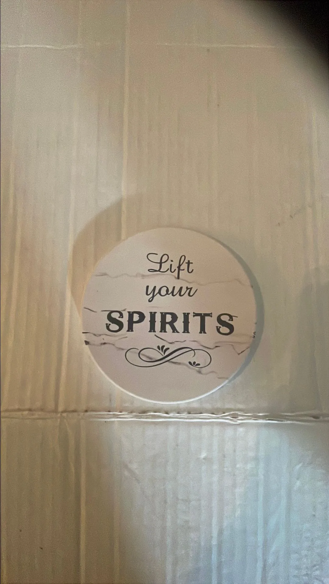 Product image for Lift your sports home decor coaster