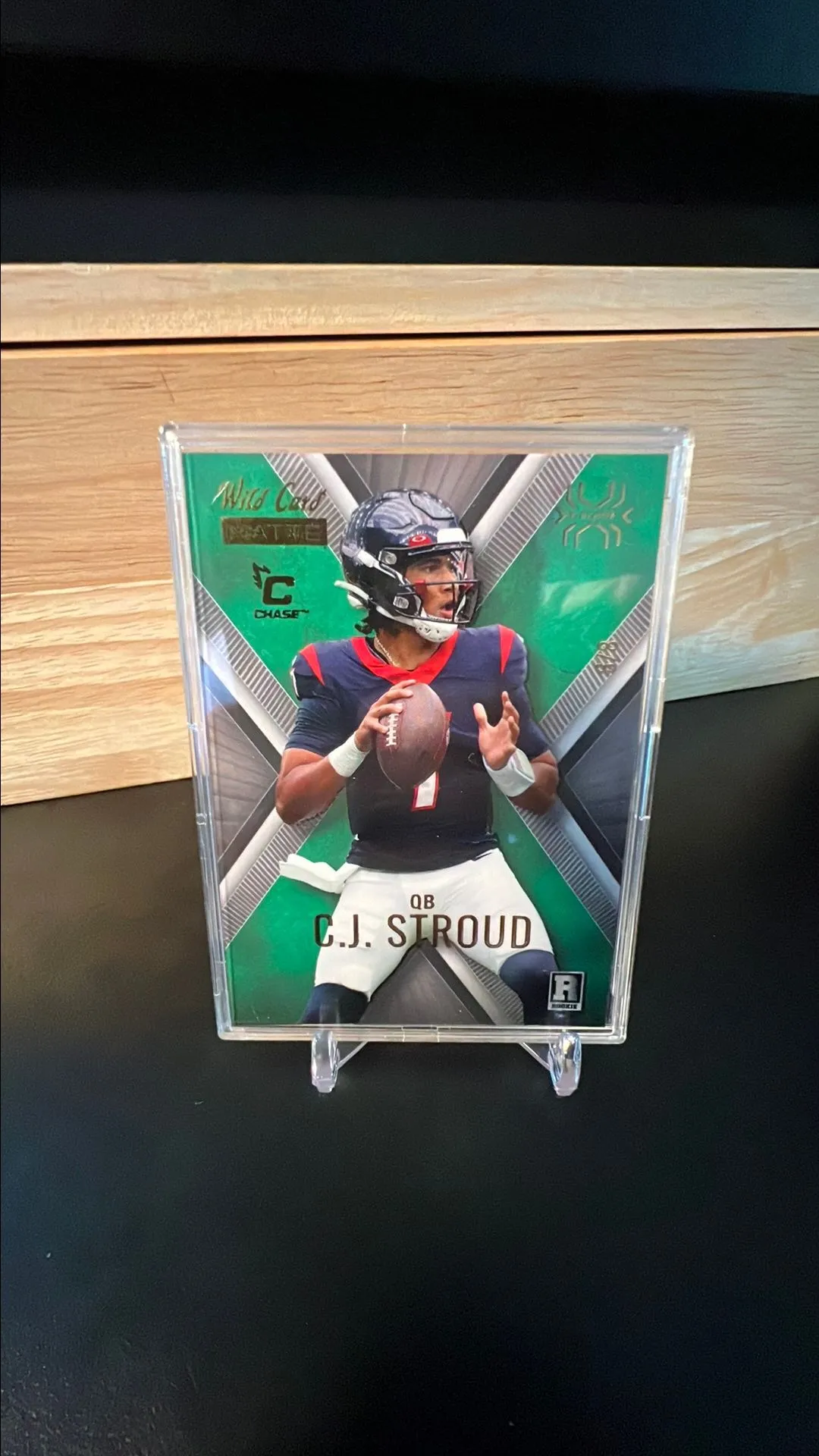 Product image for 2023 CJ Stroud Wild Card Matte Chase X-Plode Rookie 6/8
