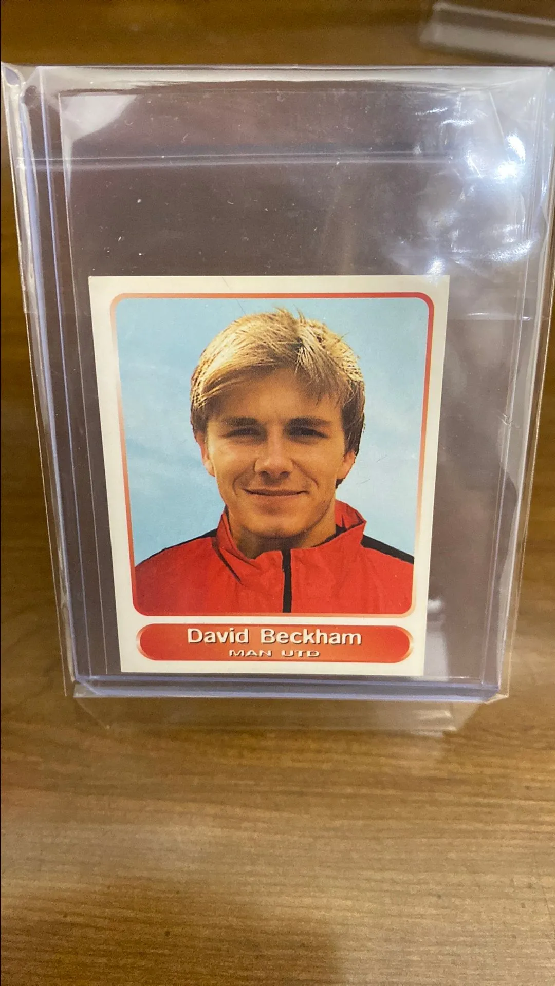 Product image for Panini Super Players 98 Mega Rare David Beckham Sticker