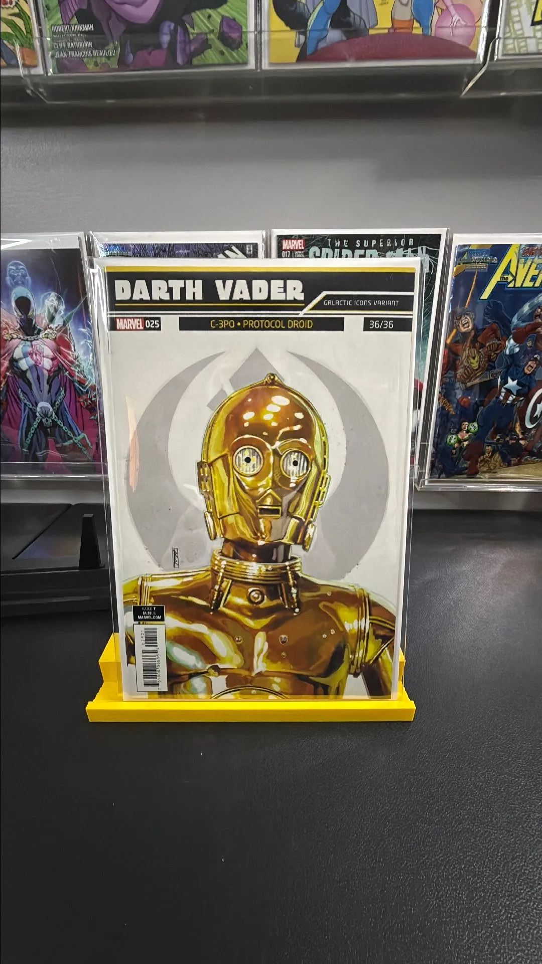 Product image for STAR WARS: DARTH VADER #25 GALACTIC ICONS VARIANT