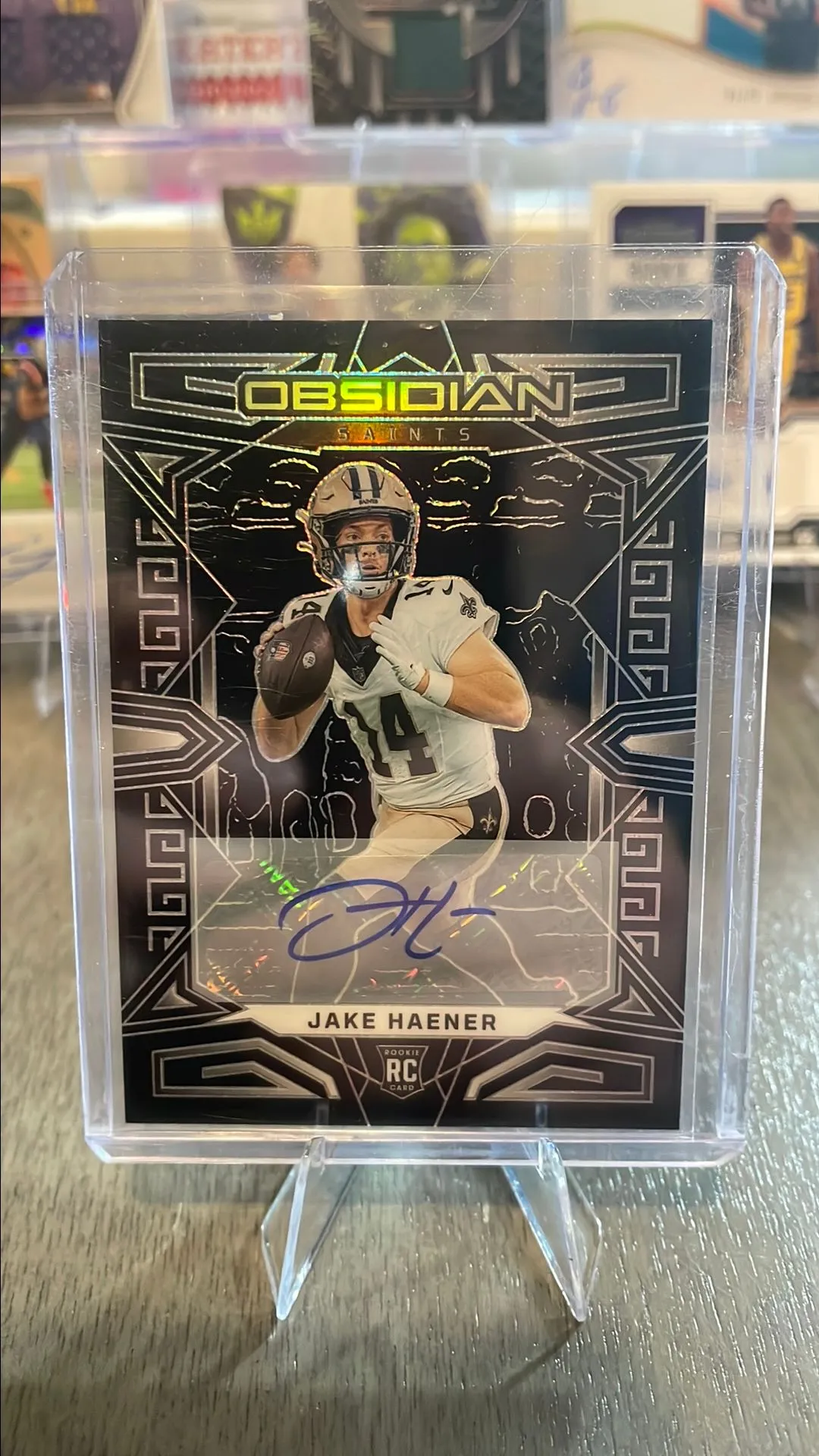 Product image for Jake Haener 2023 Obsidian RC Autograph #172