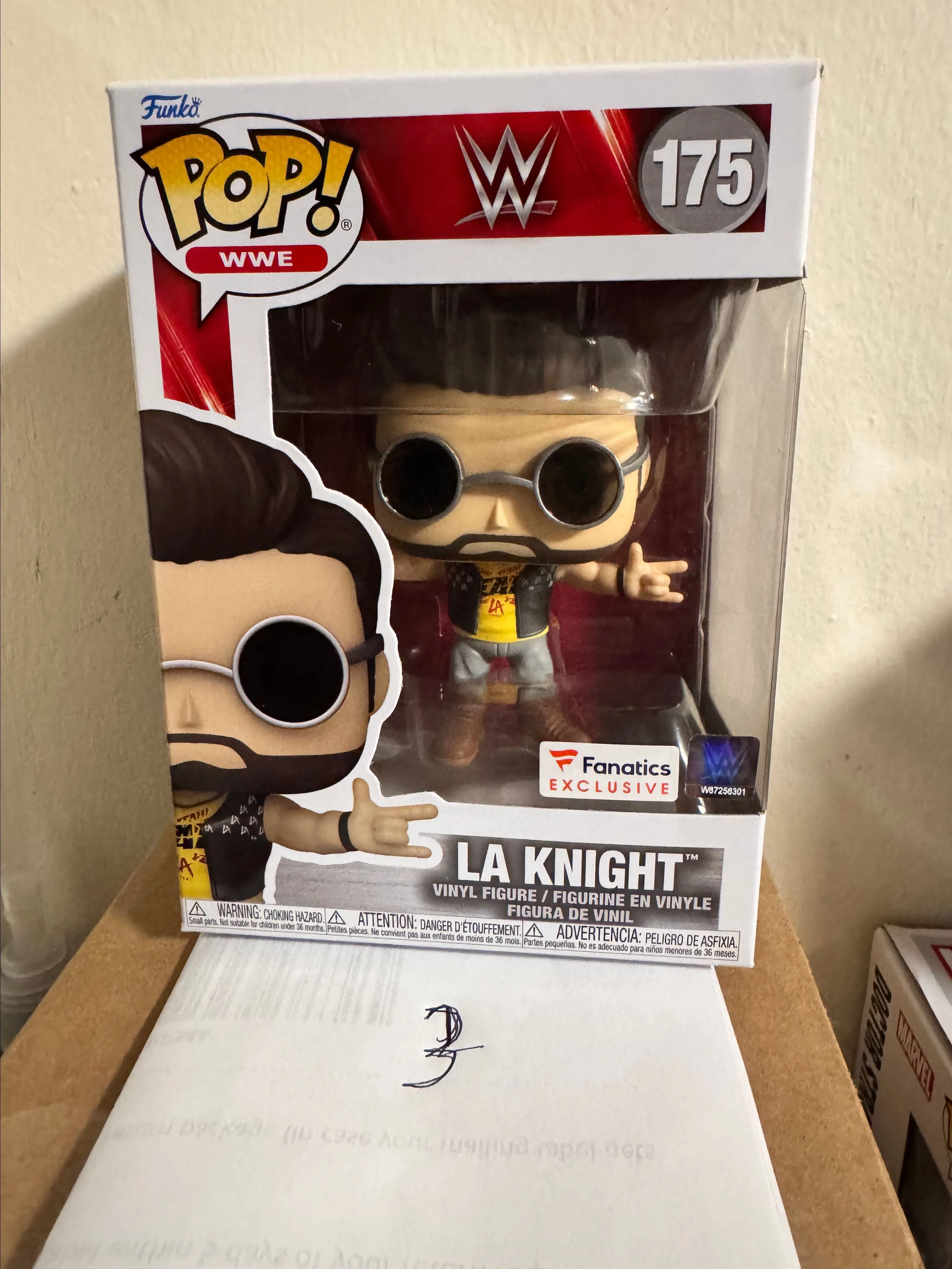 Product image for Funko Pop! WWE LA Knight 175 Fanatics