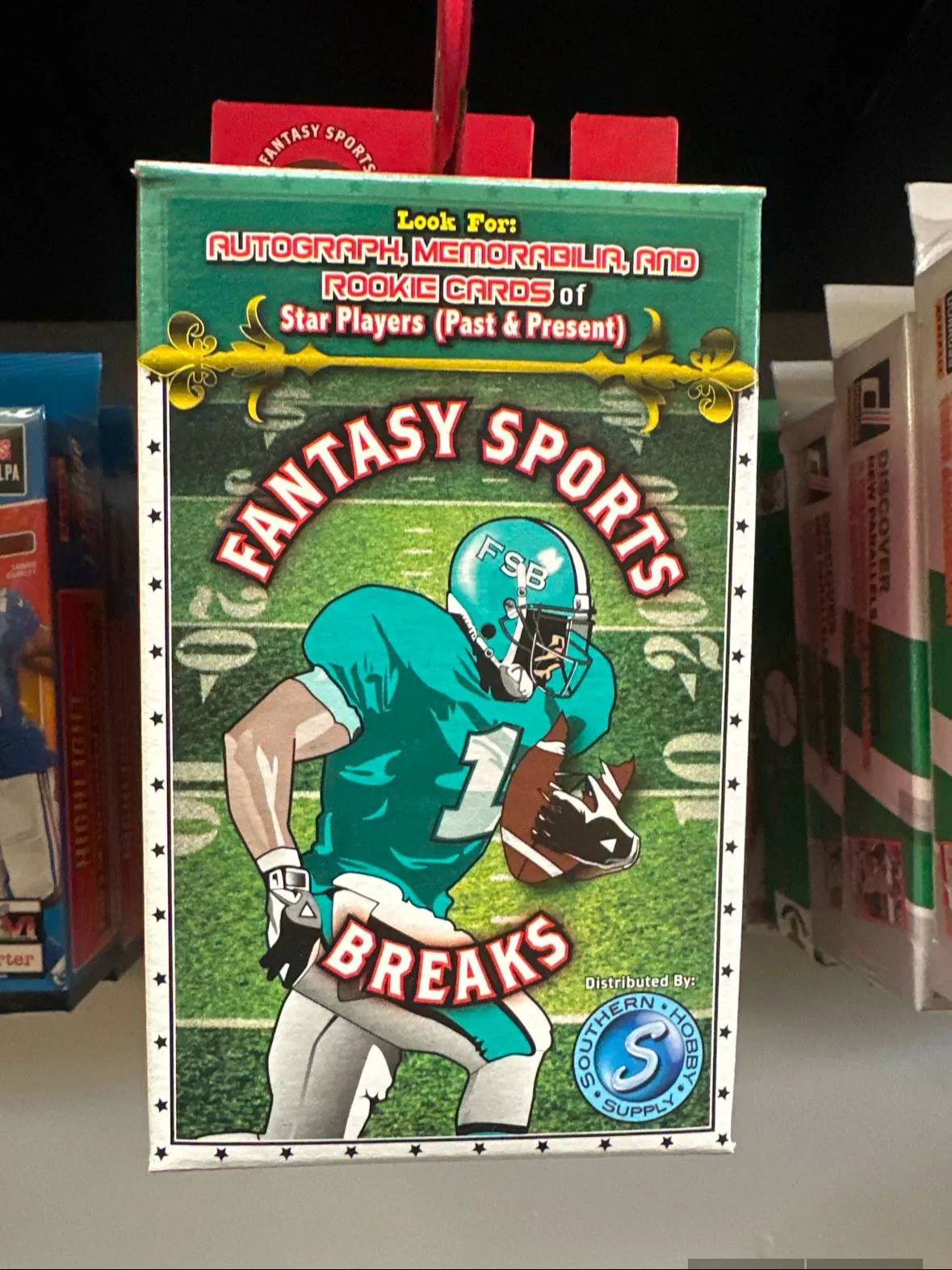Product image for Fantasy Sports Breaks Football - Kids Hanger Box