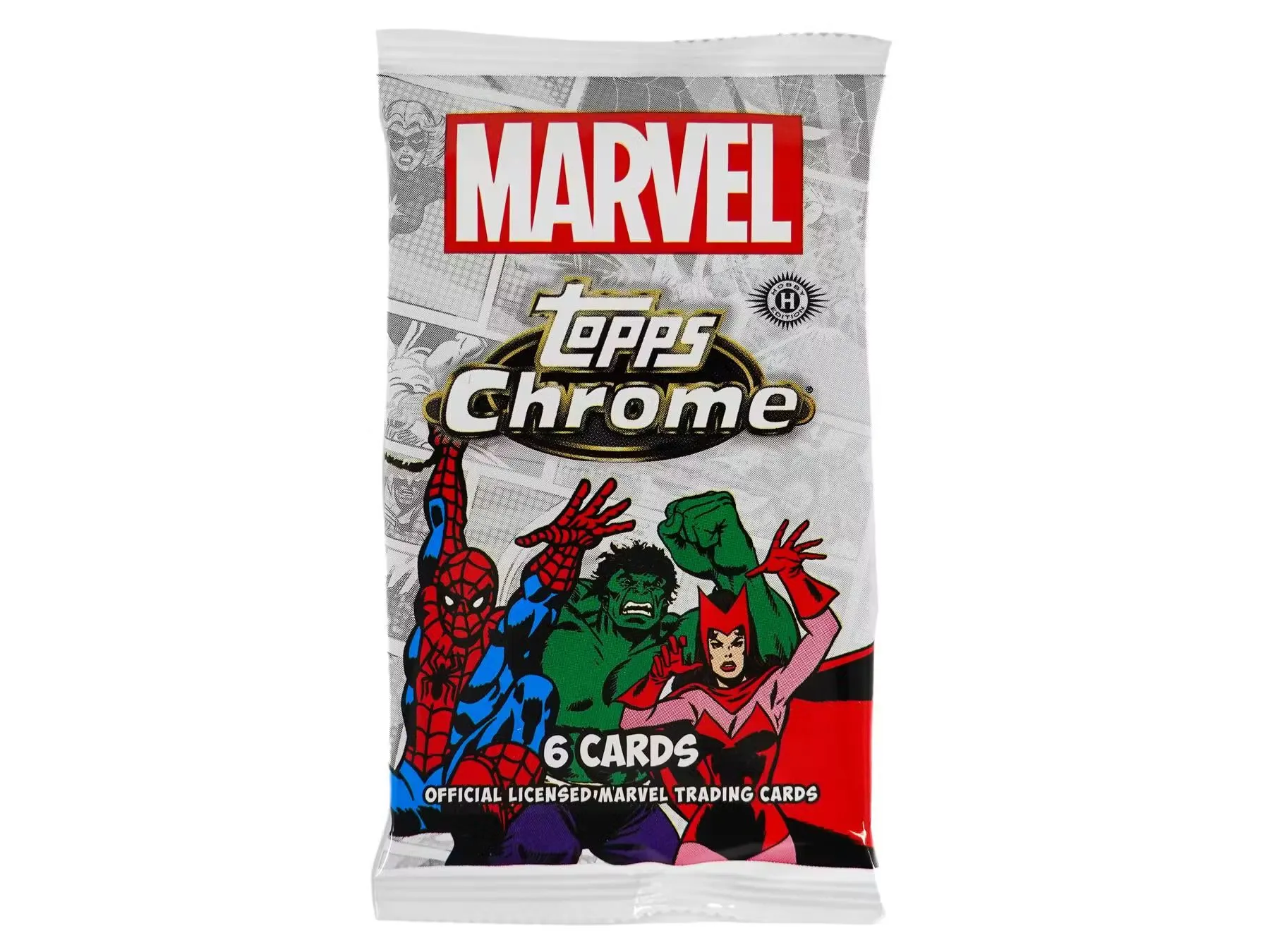 Product image for Marvel Chrome Hobby Box Trading Cards Packs (Topps 2024)