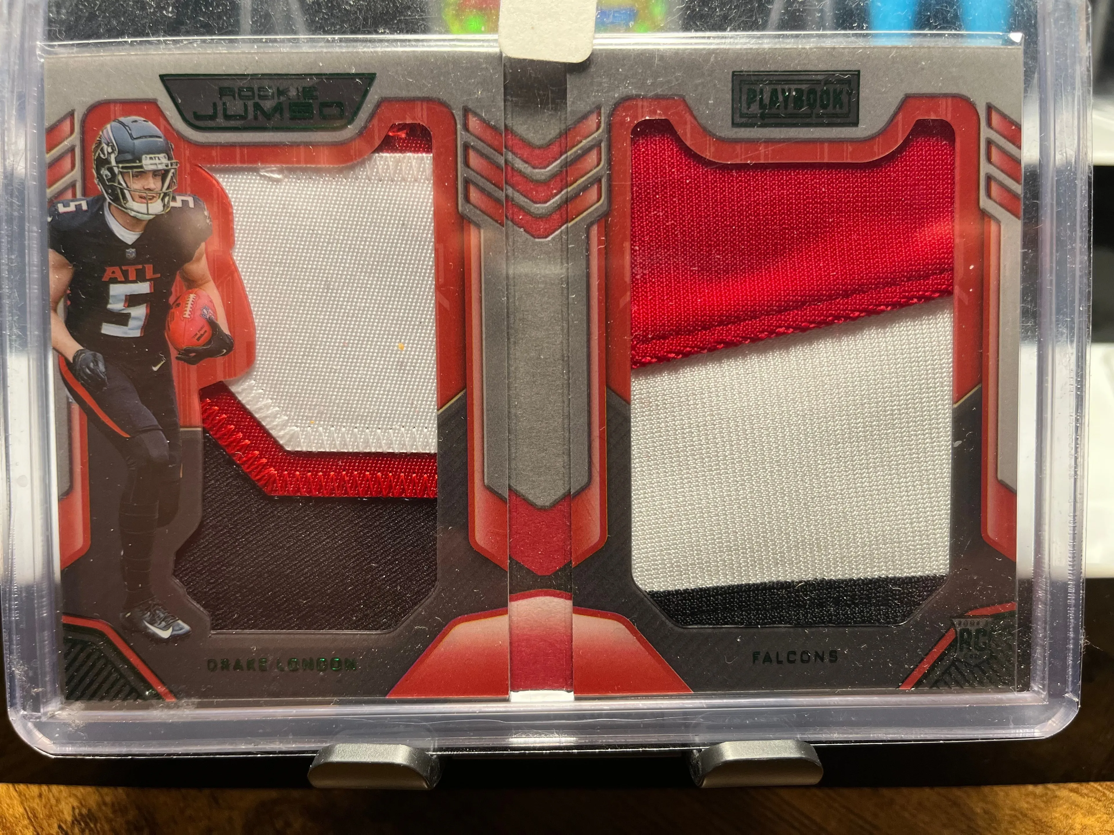 Product image for Drake London Playbook Jumbo Rookie Tri Patch 14/49