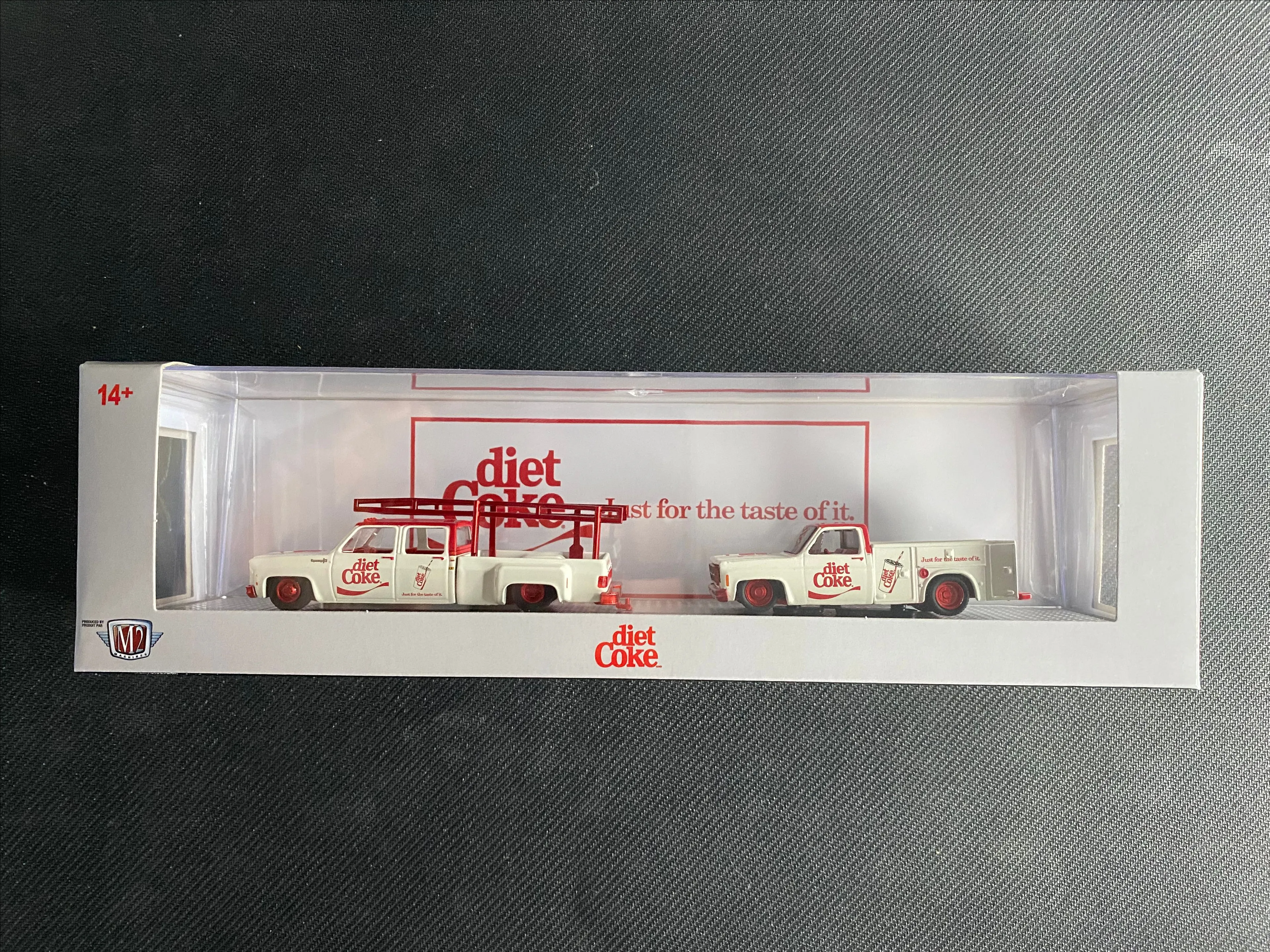 Product image for M2 Coke Hauler Chase 1973 Chevrolet Cheyenne Super 30 & 1975 GMC Sierra Grande 15