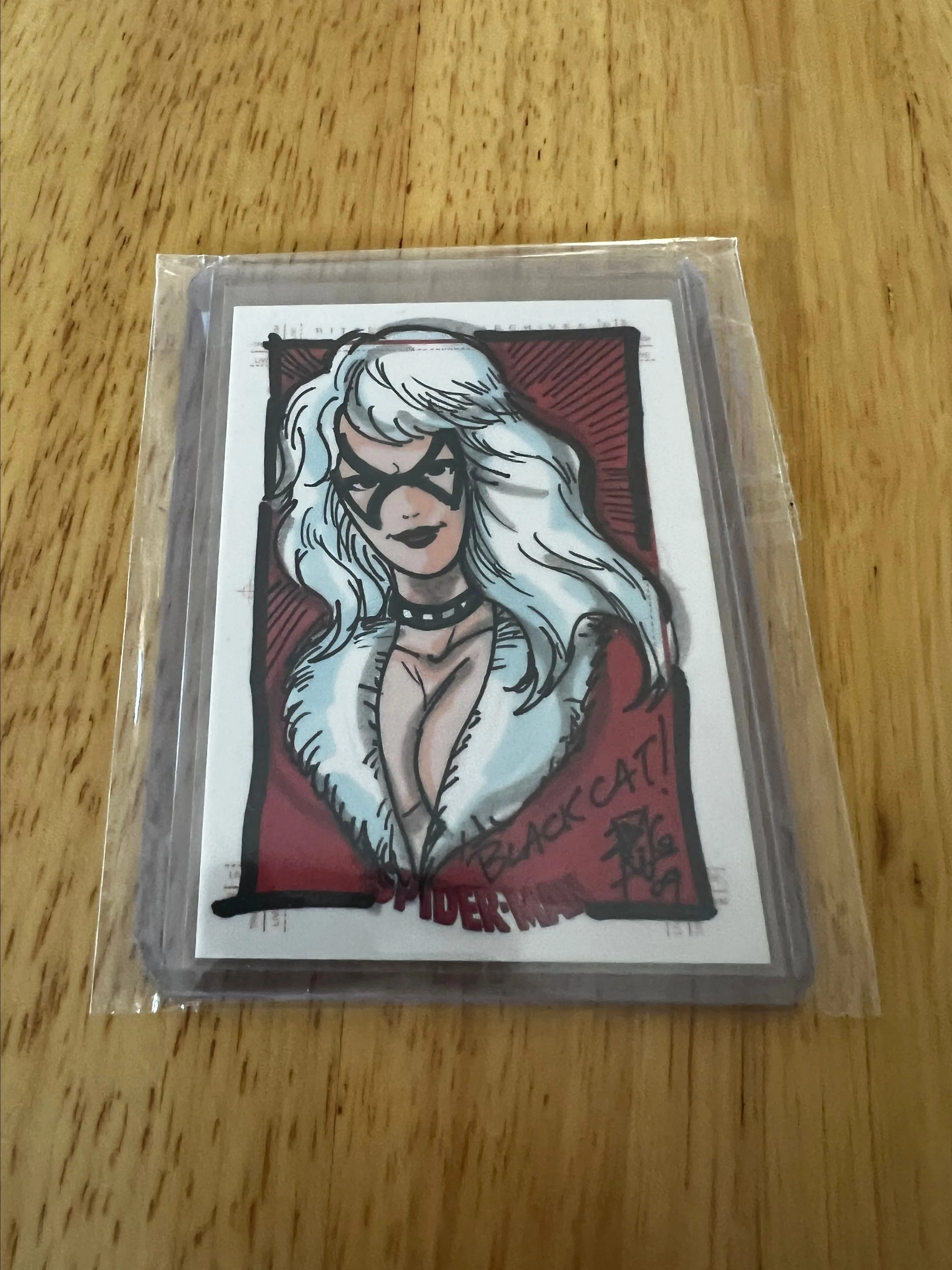 Product image for Black Cat sketch 2009 sketchafex 1/1