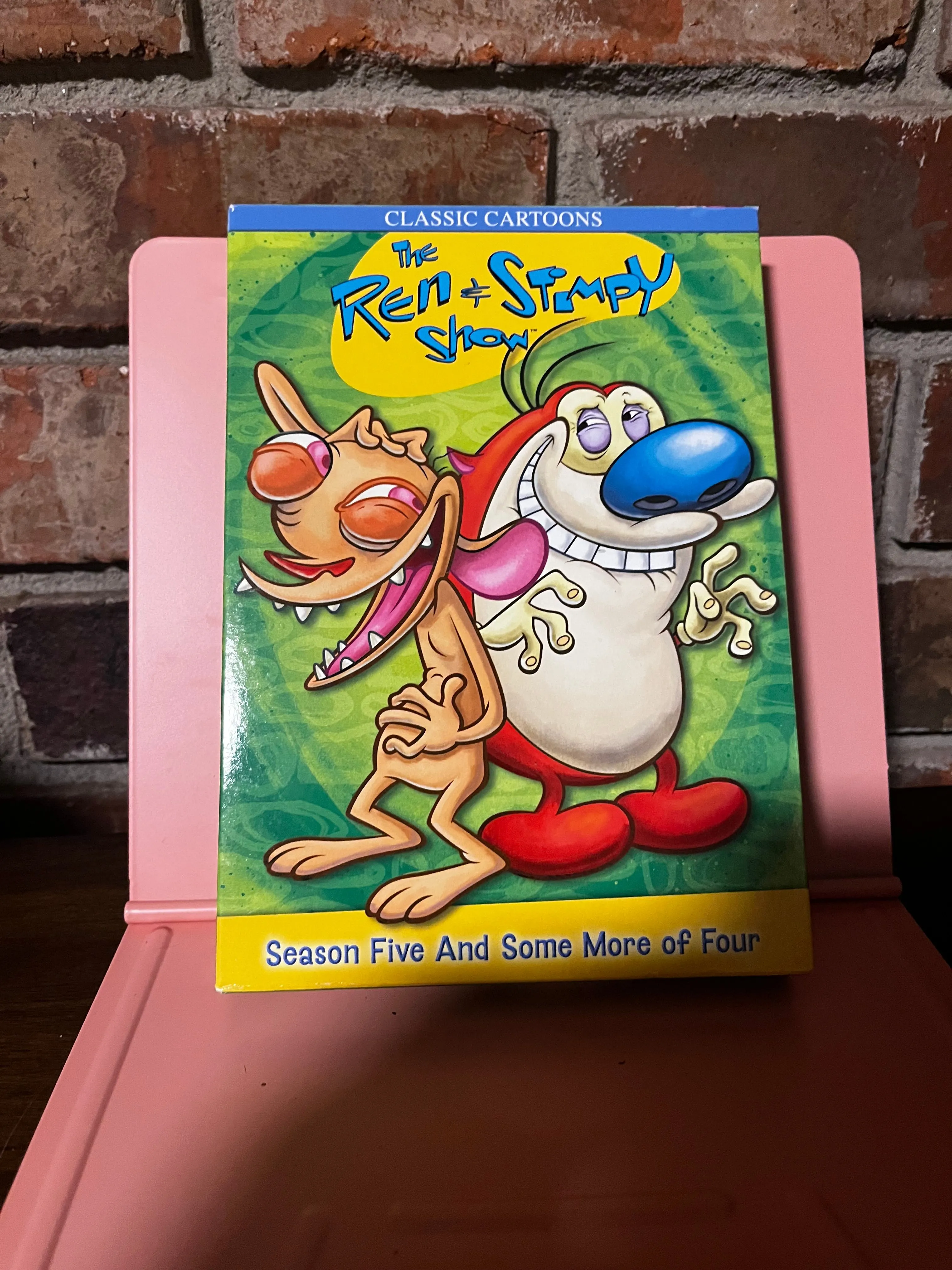 Product image for The Ren and Stimpy Show DVD Season 5 and some of 4