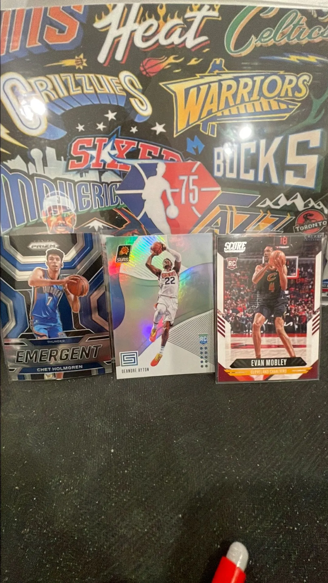 Product image for Evan Mobley, Deandre Ayton, & Chet Holmgren Rookie Lot