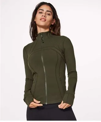Product image for Lululemon define jacket olive  green 4