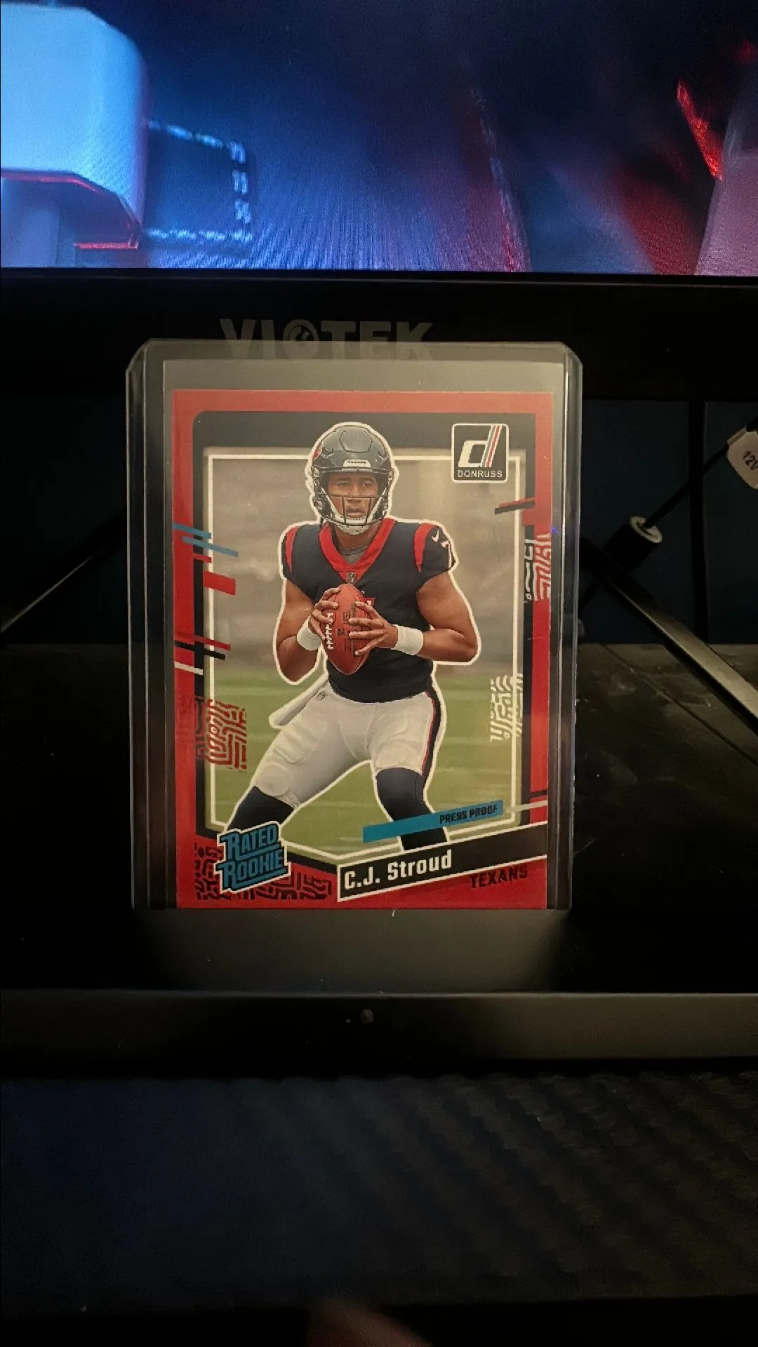 Product image for Rated rookie red press proof Cj Stroud!
