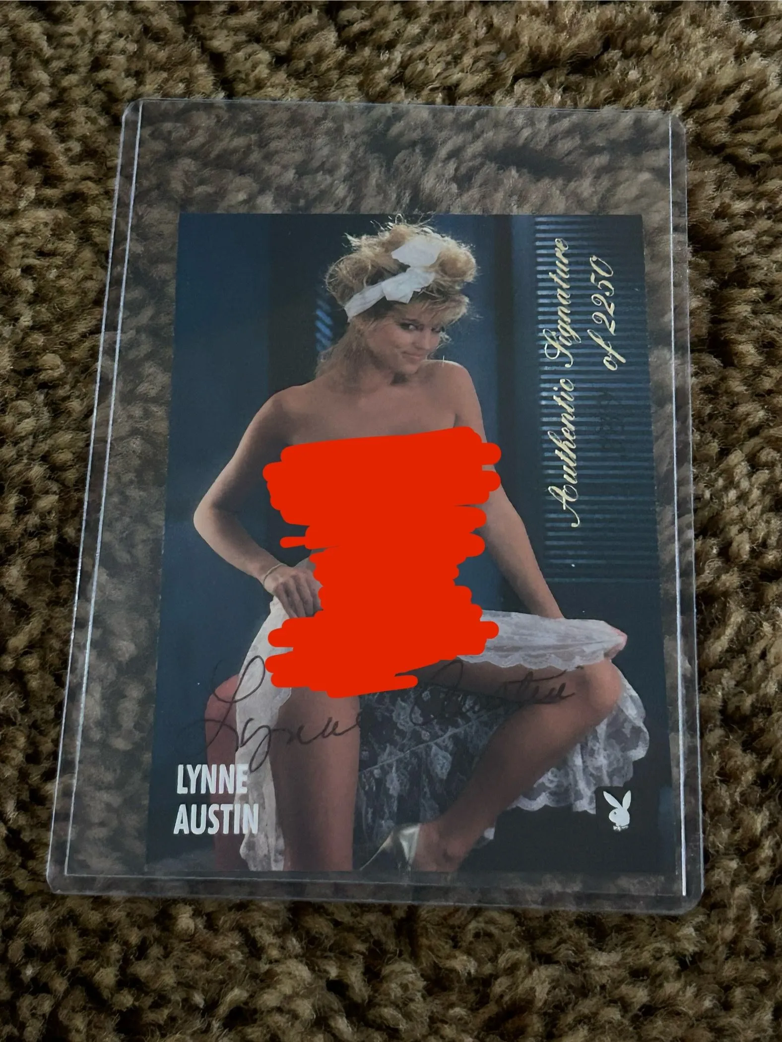 Product image for 0. $30 - Autographed Jumbo Card | Lynn Austin