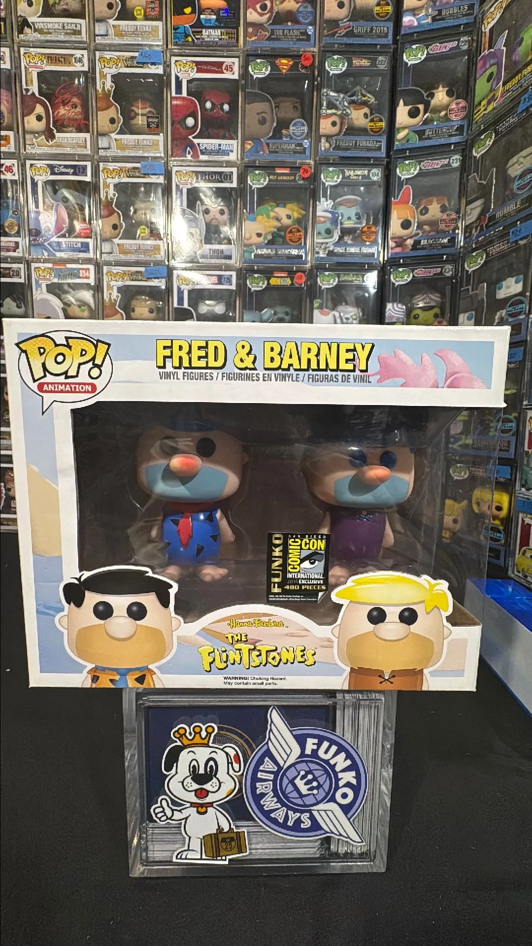 Product image for Fred And Barney 2 pack(Blue Hair) sdcc 480pcs