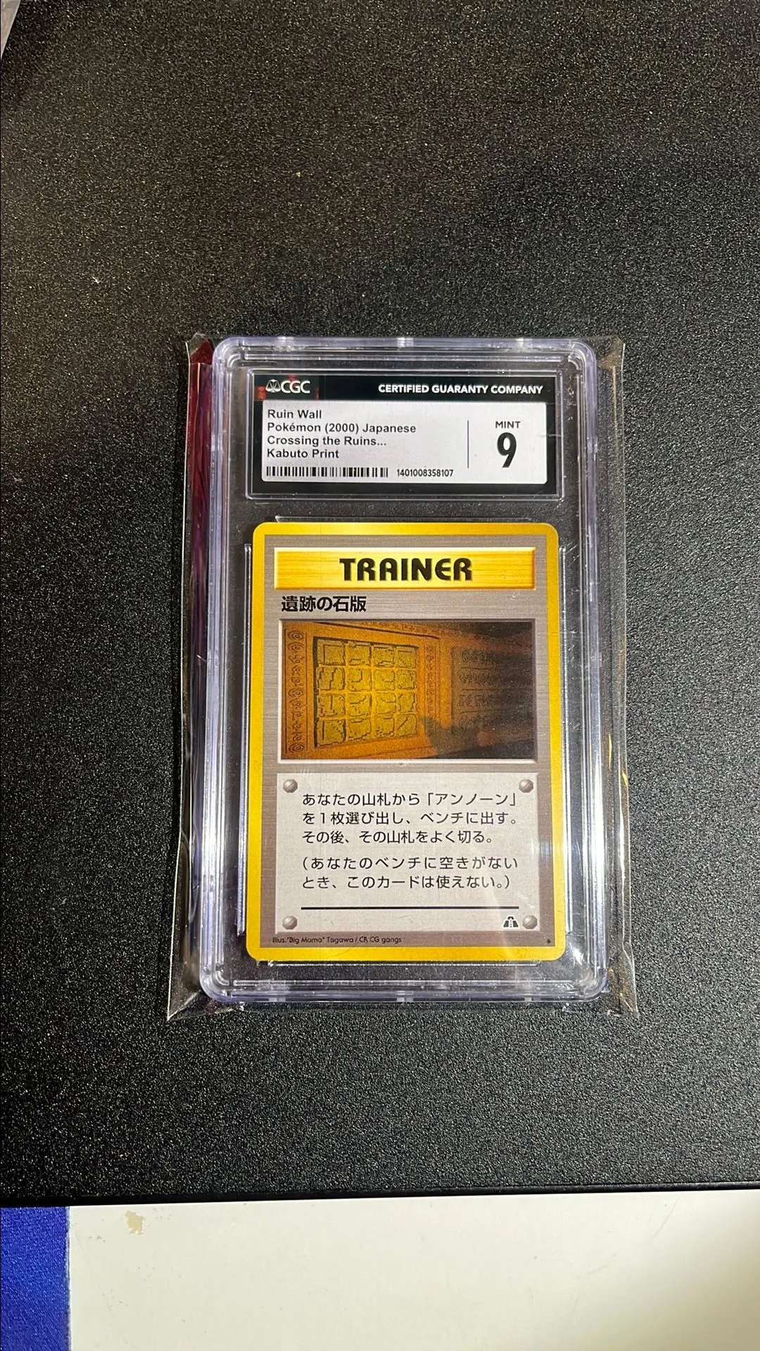 Product image for Ruin Wall kabuto print Japanese crossing the ruin CGC 9