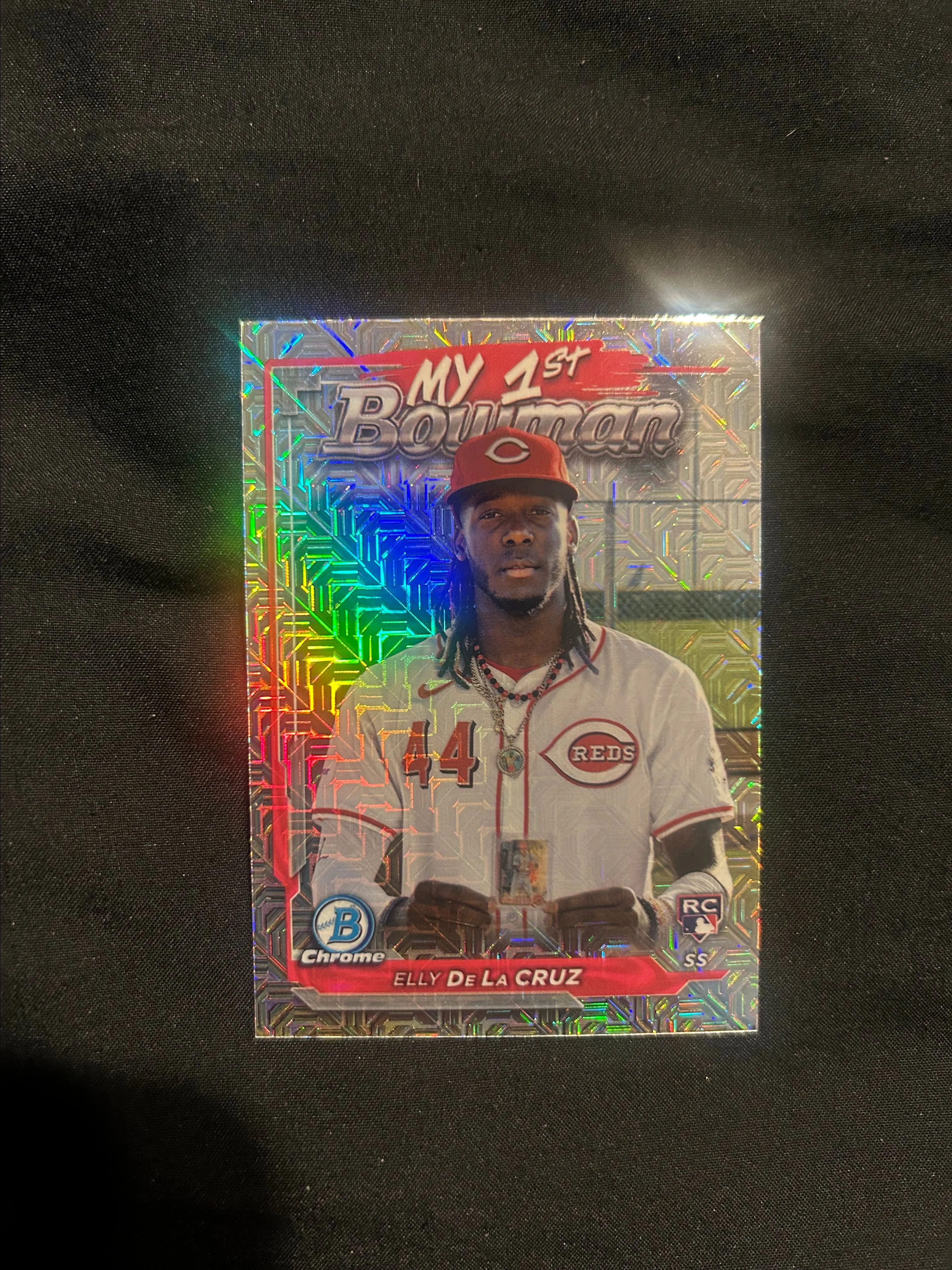 Product image for 2024 Elly De La Cruz "My 1st Bowman" Bowman Chrome Mojo