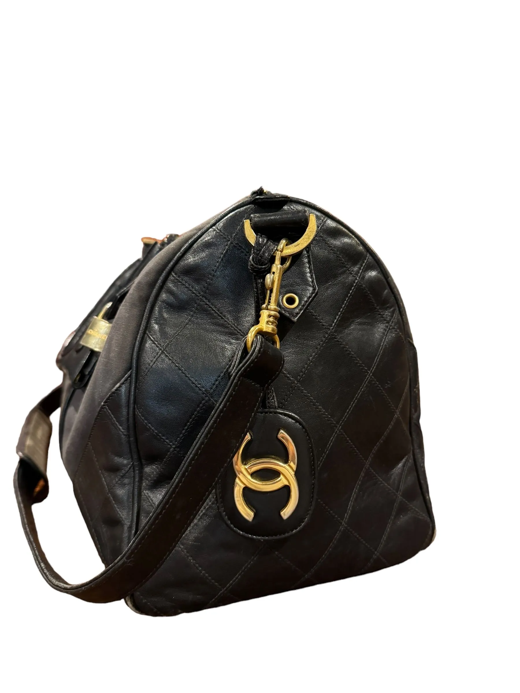 Product image for Chanel vintage Duffle Weekender RARE!
