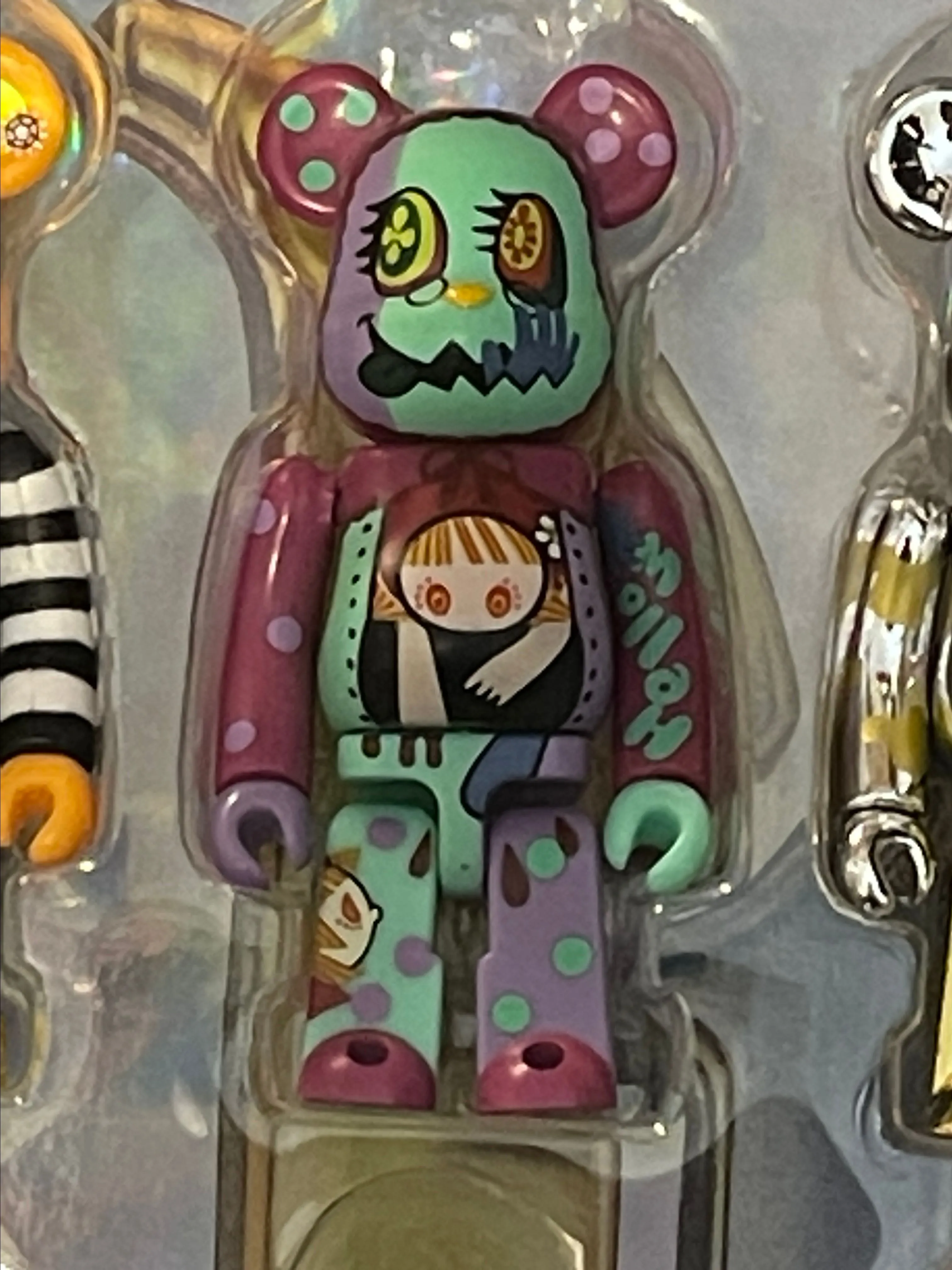 Product image for Bearbrick 100% Series 24 Secret Horror Gekidan Curry