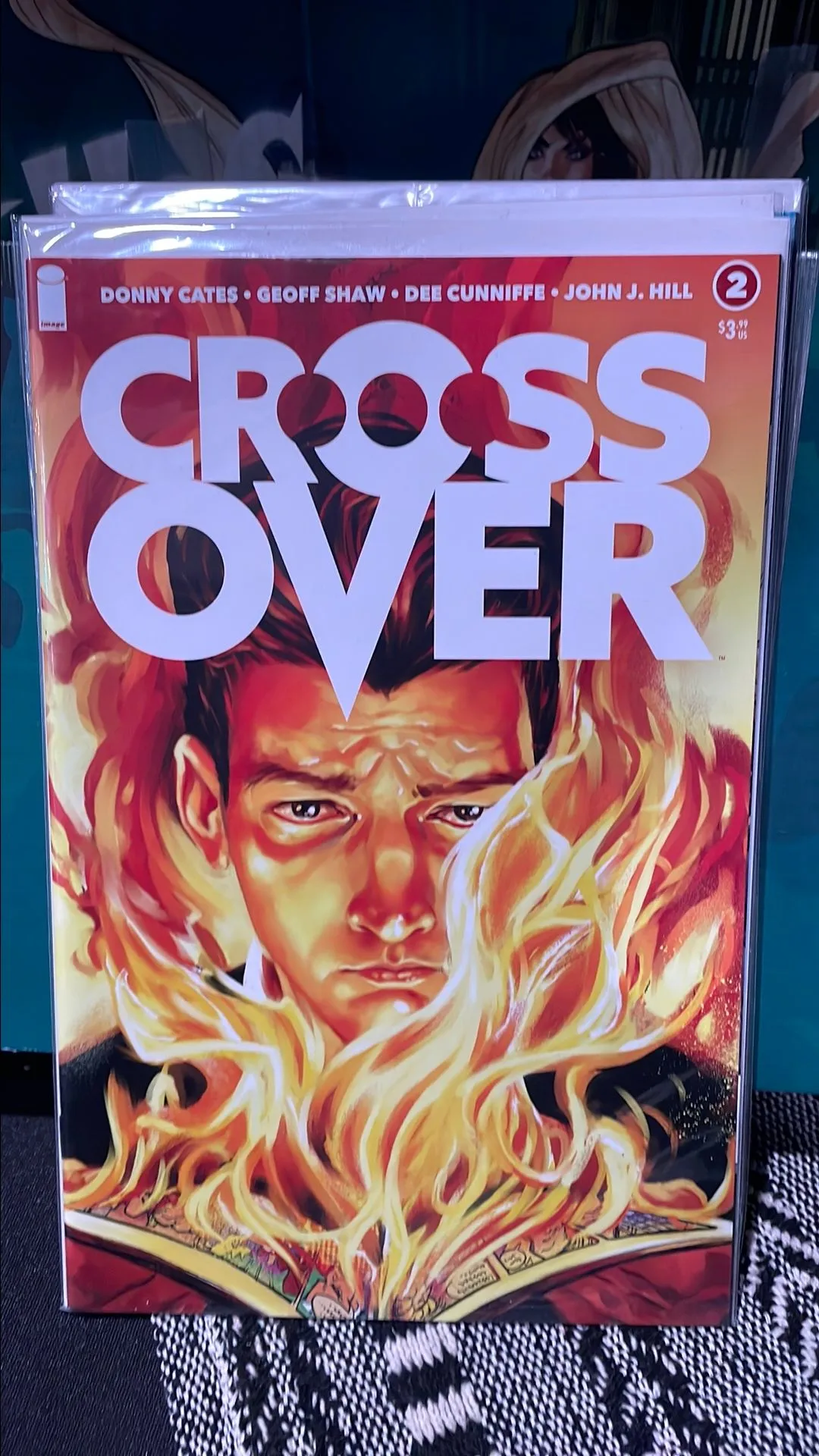 Product image for Crossover issue 2A Geoff Shaw cover 9.8 major key