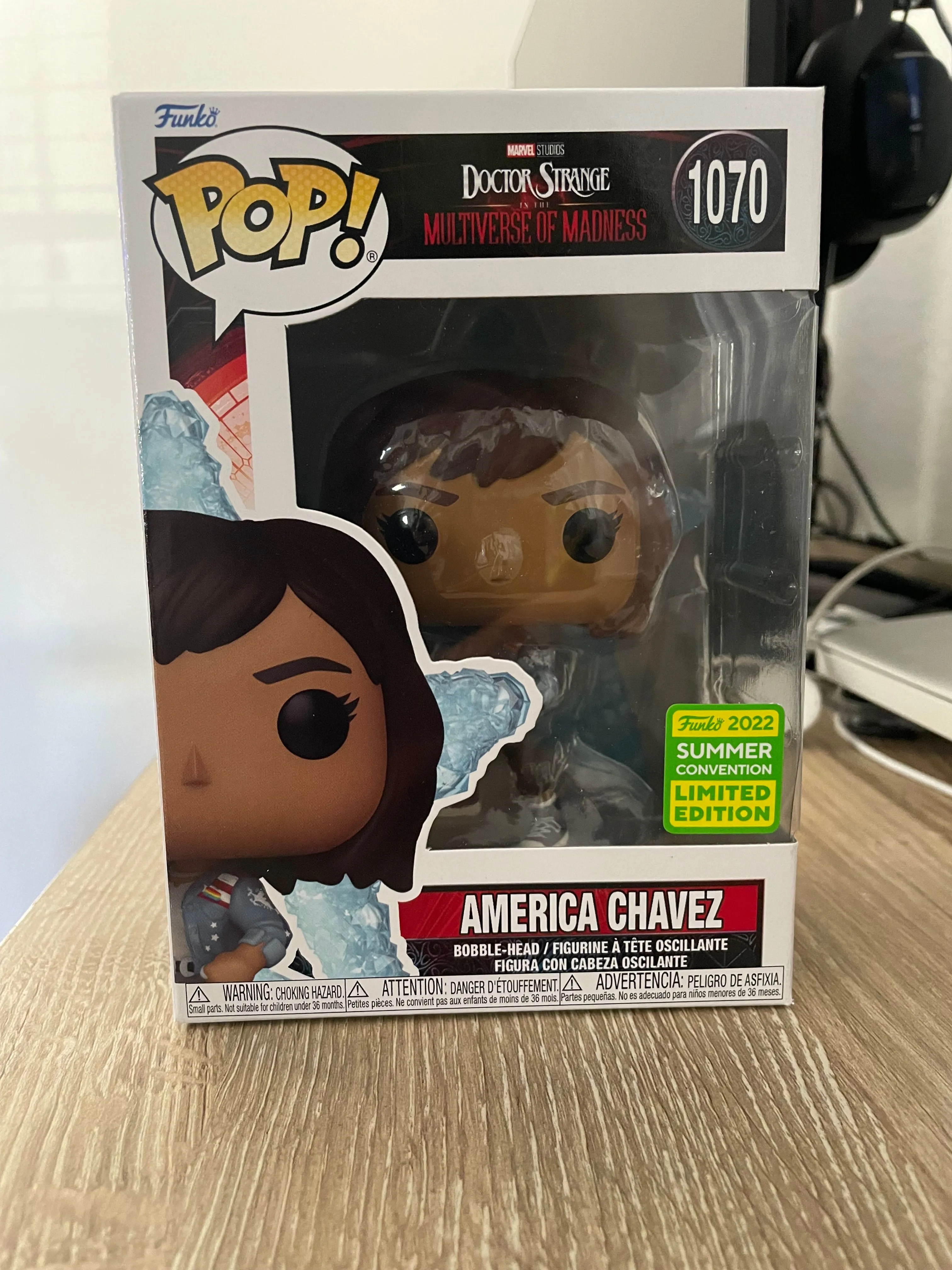 Product image for America Chavez (SDCC shared sticker)