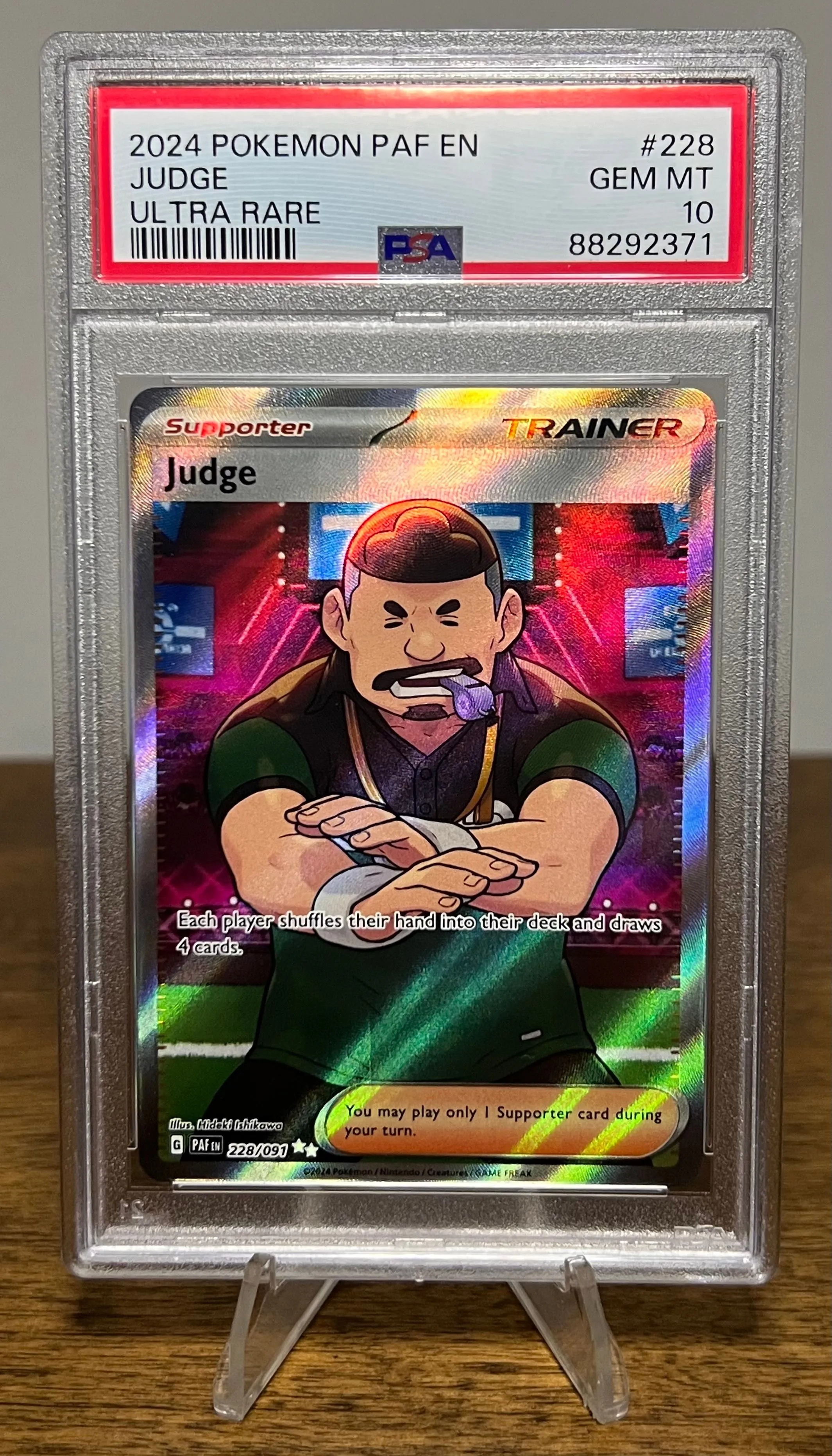 2024 Judge - Paldean Fates GEM MT 10 !  Whatnot: Shop, Sell, Connect