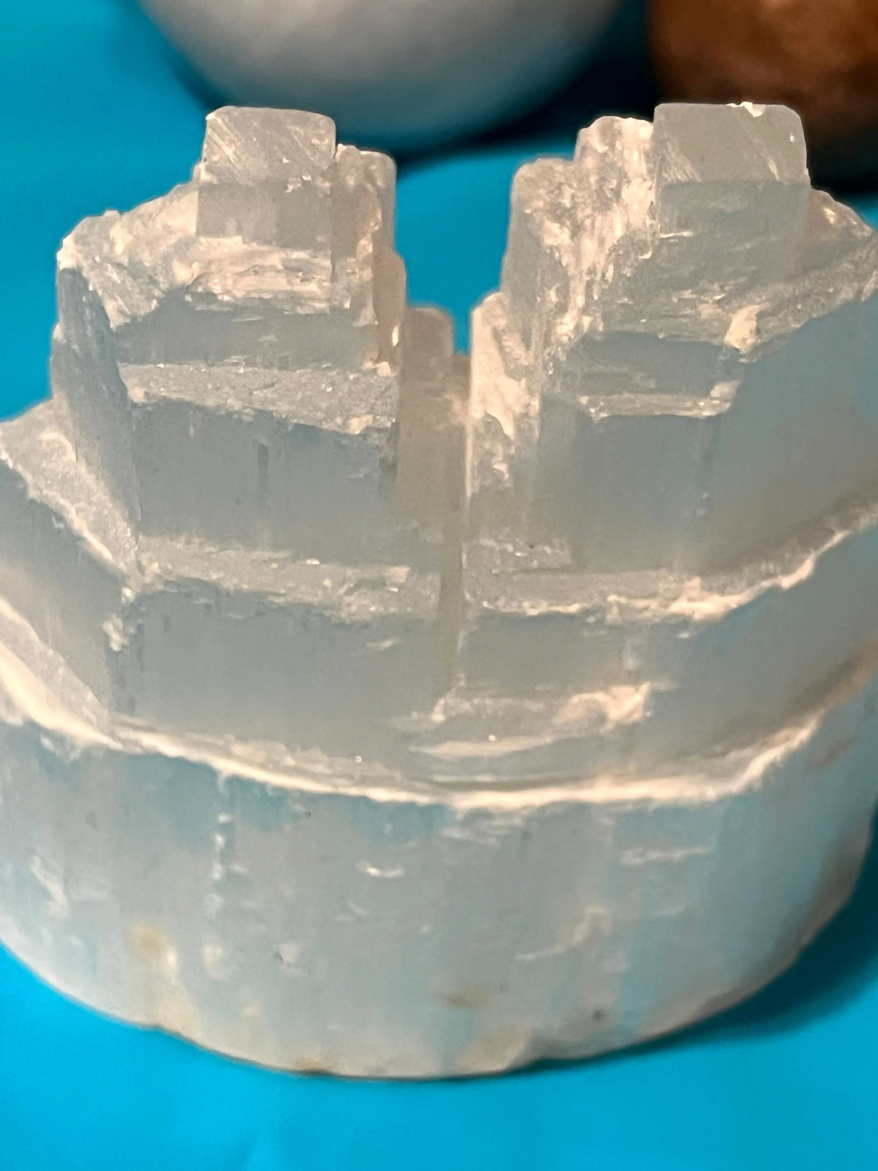 Product image for Double selenite towers